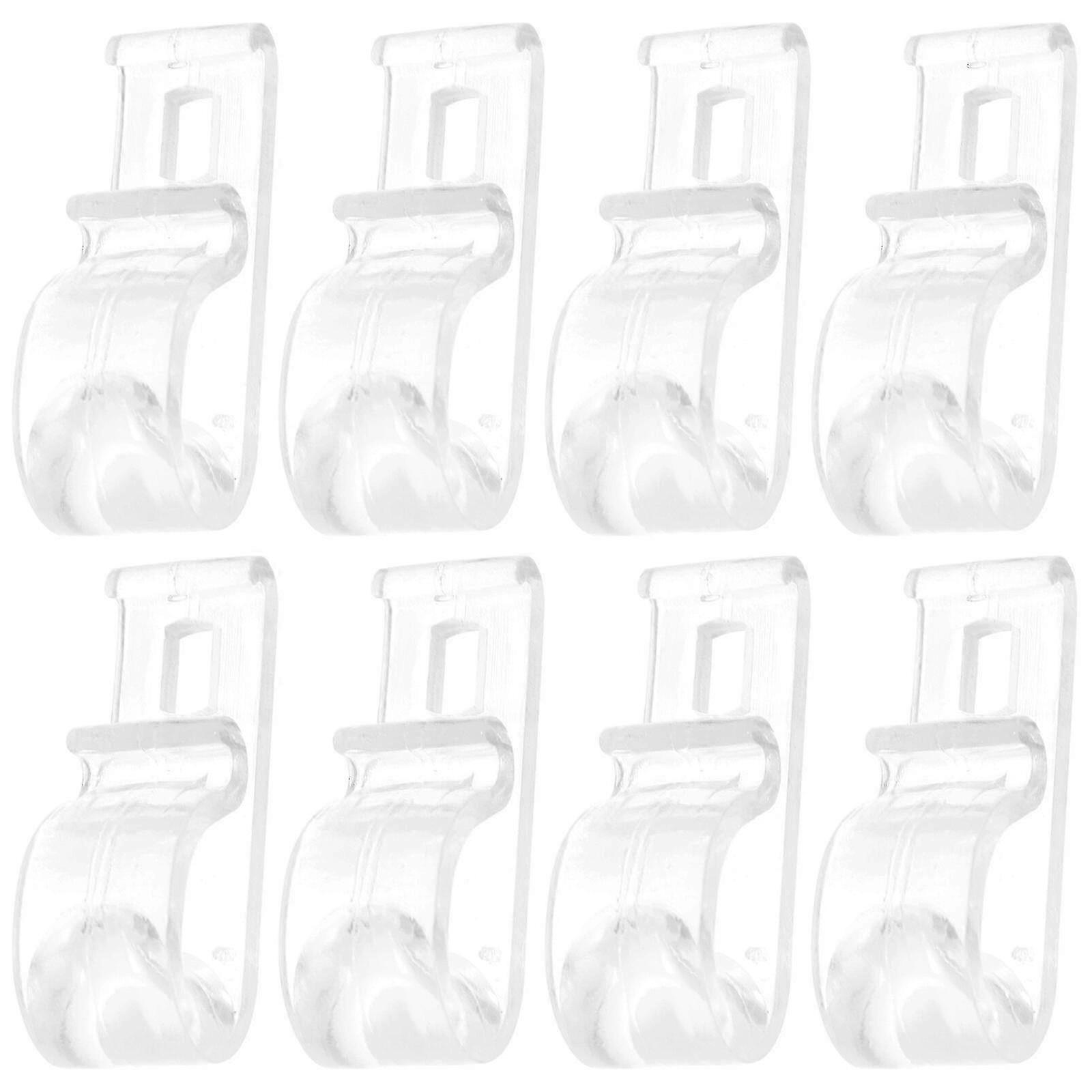 ブラインドの安全性のためのビーズチェーン付き8個のローラーシェード固定フック