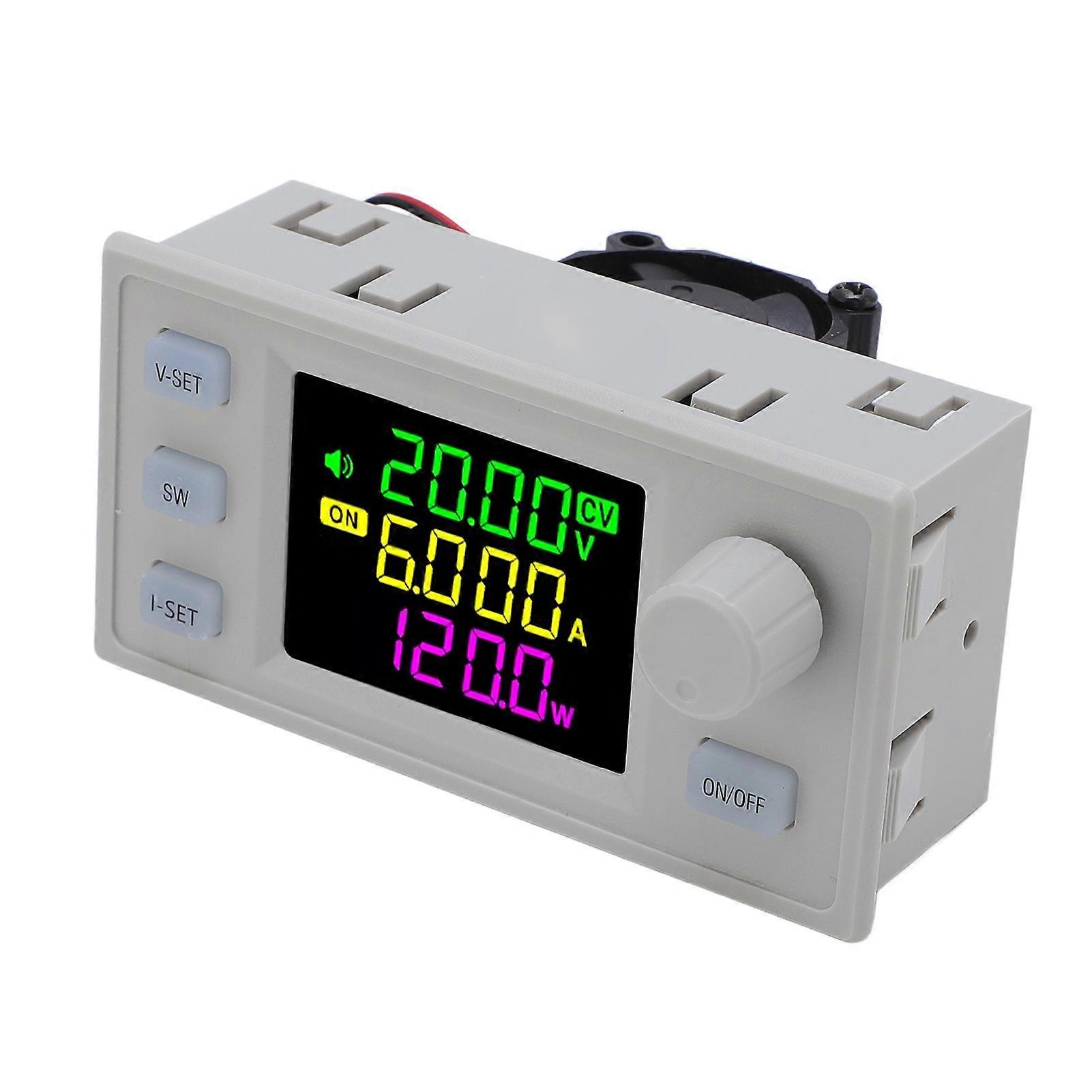 120W Adjustable Voltage Regulator DC0-36V 6A Module with MPPT