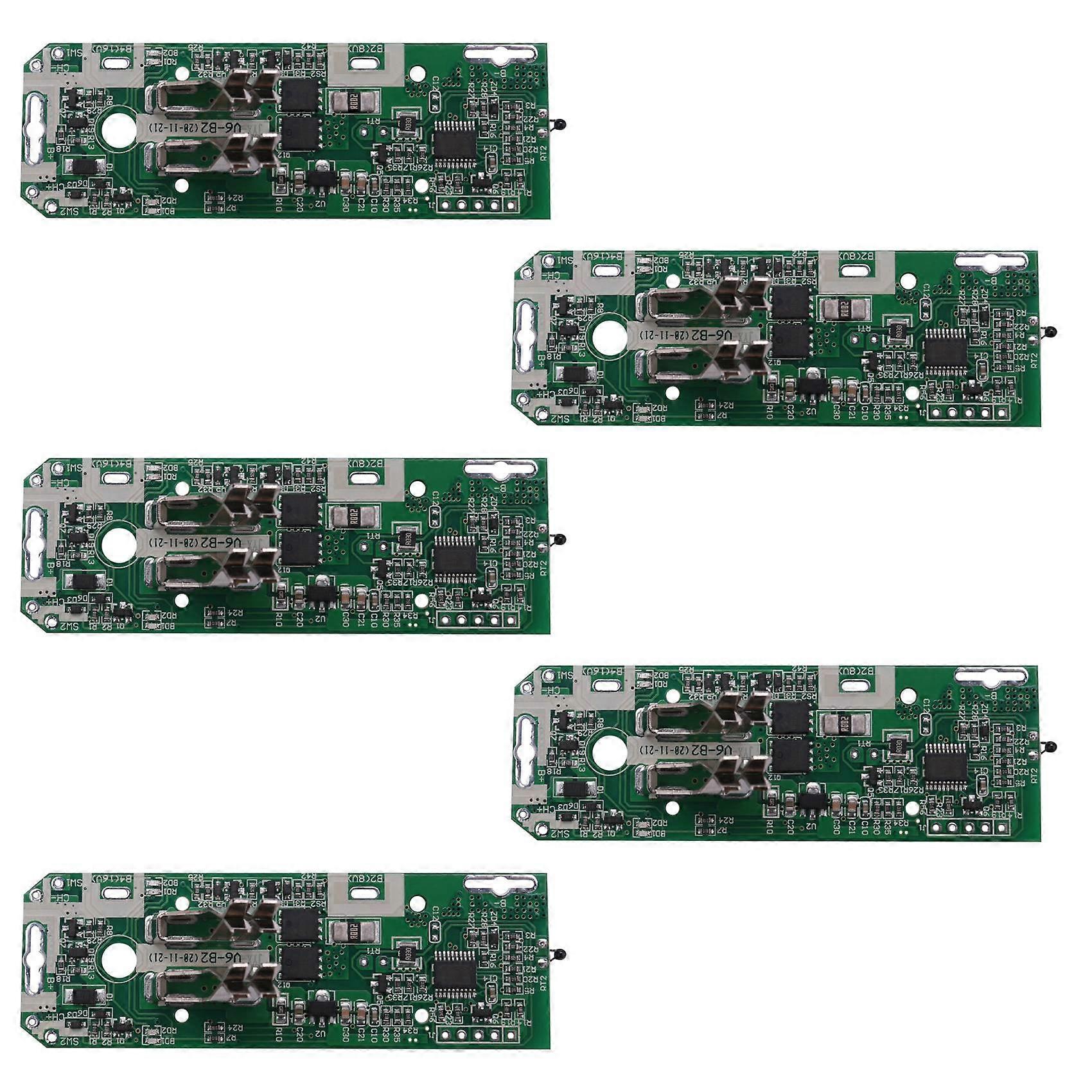 5Pc PCB Circuit Board, PCB Battery Charging Protection Circuit Board for V6 V7 Wireless Vacuum Clean