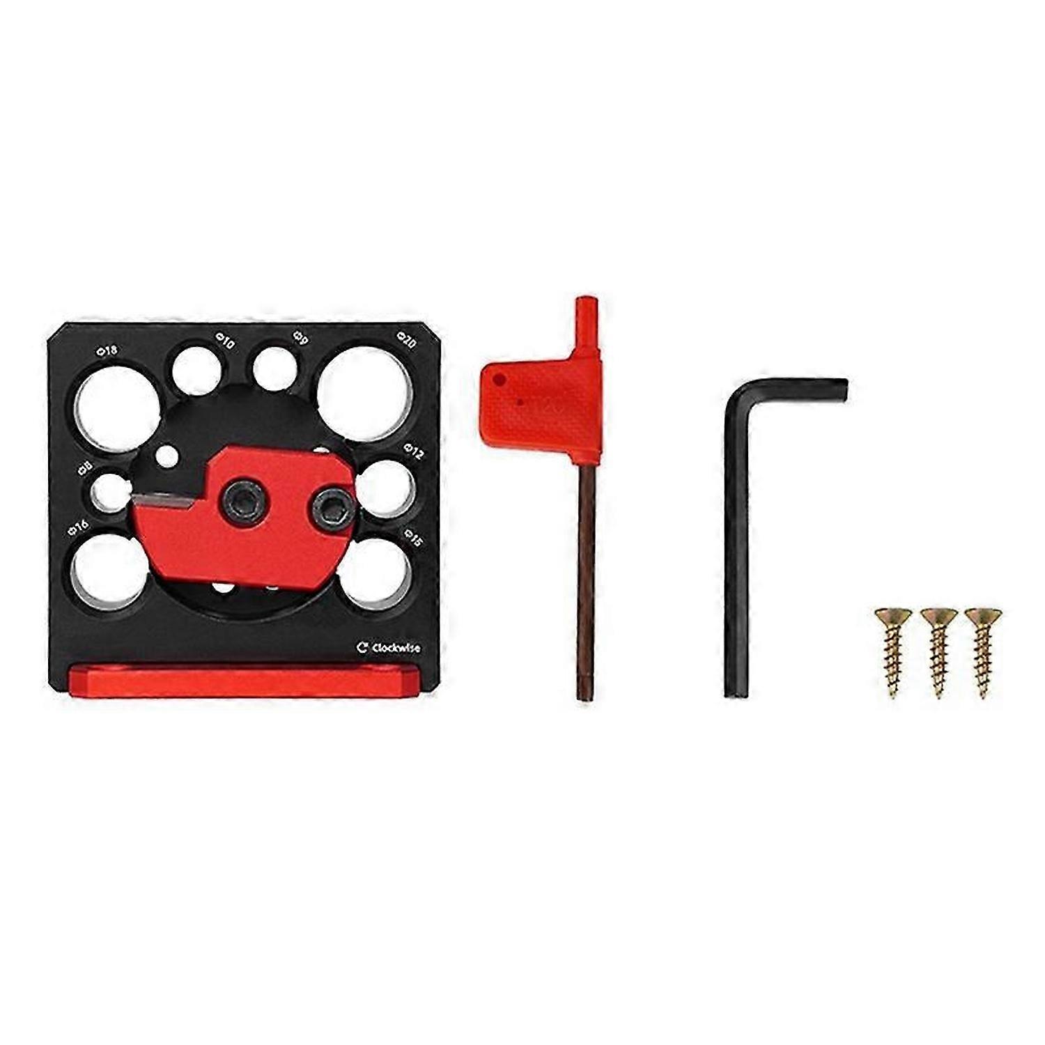 Adjustable Dowel Maker Metric Jig 8mm-20mm with Carbide Blade Round Bar Round Tenon Making Tool Comp