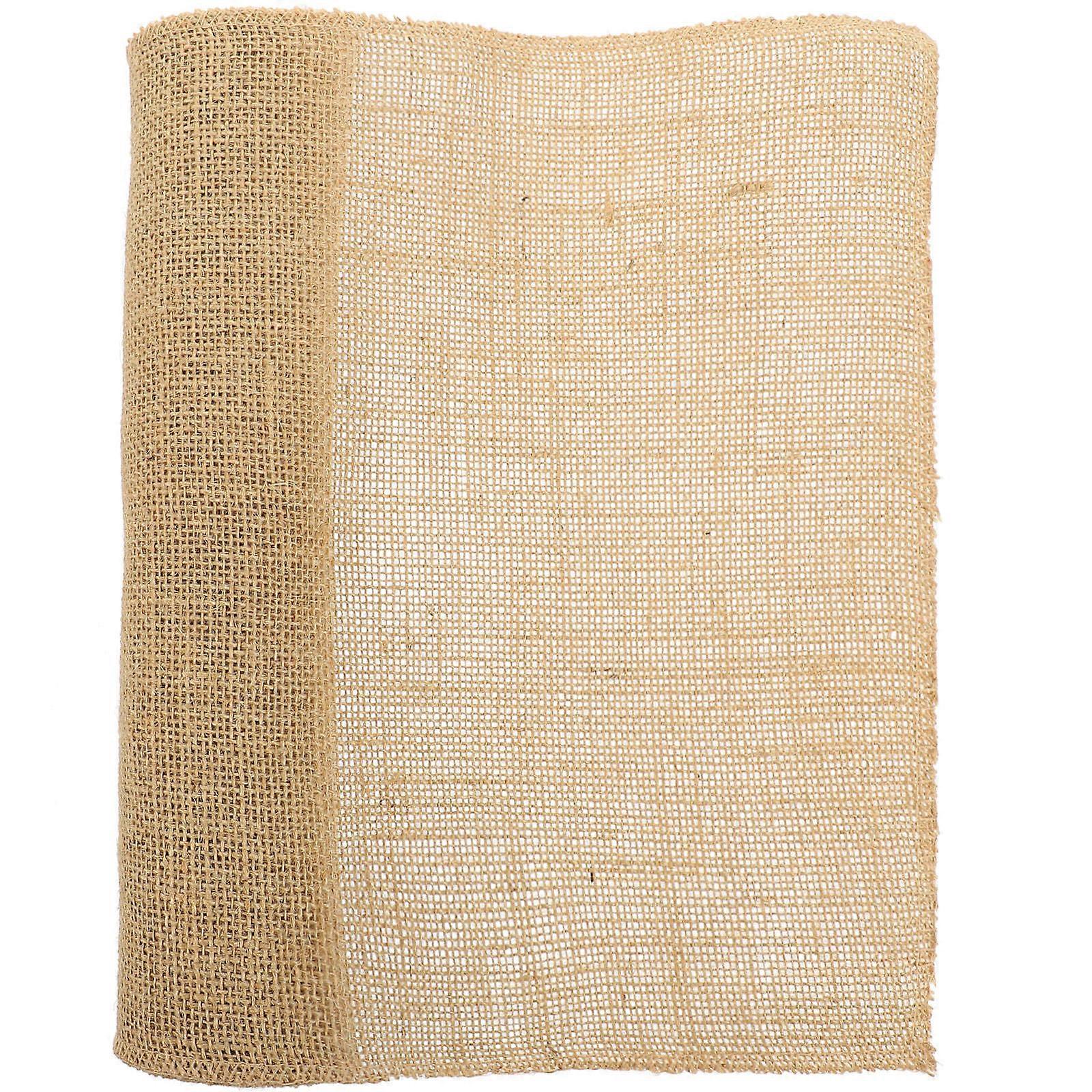 Natural Flax Strip Centerpiece for Baby Shower Table Decor Khaki Flax Material Diy 1Pack