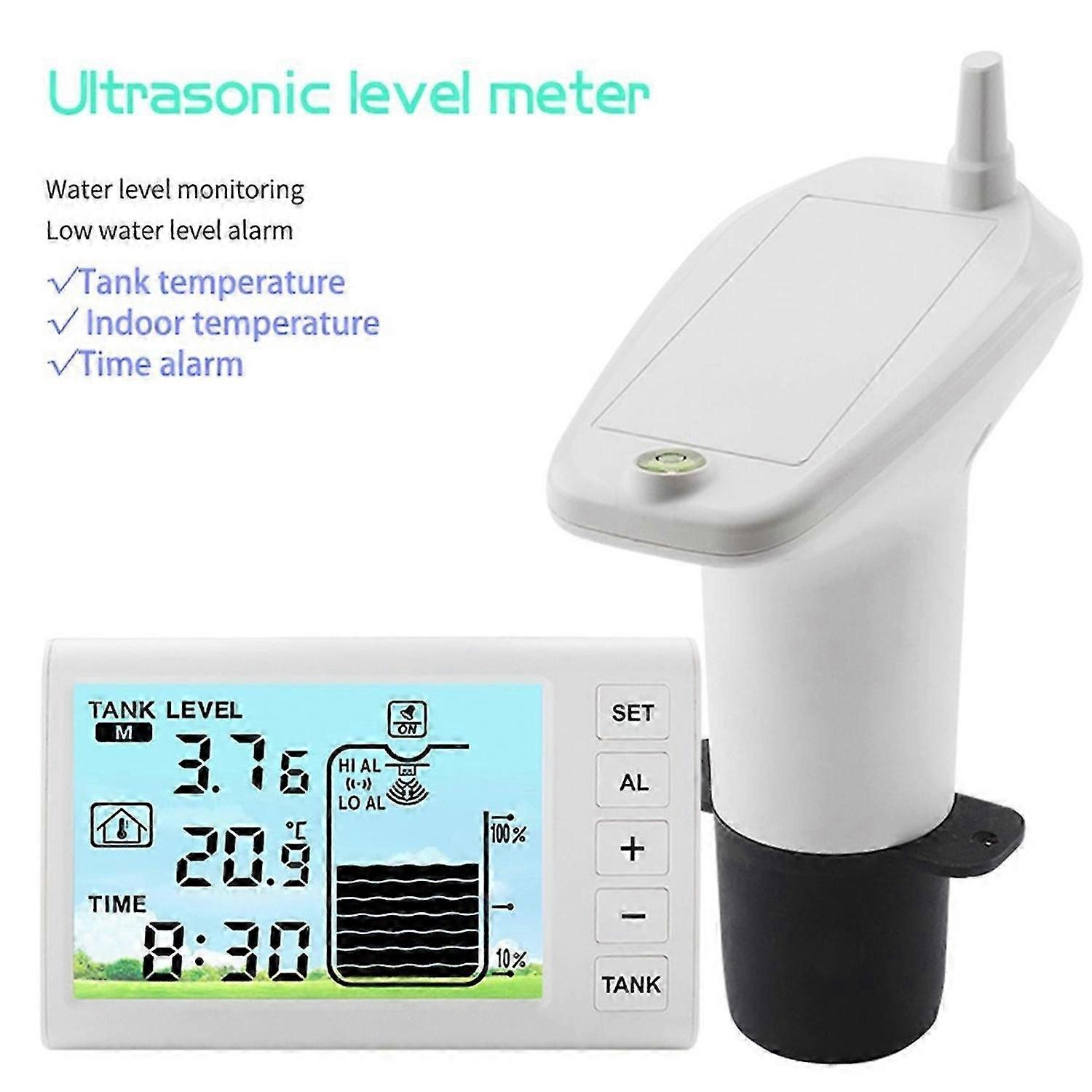 Ultrasonic Level Meter Multifunctional Household Digital Display Water Tank Water Level Meter Water