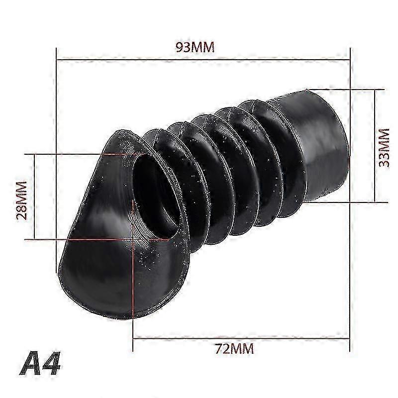 Tactical Rifle Scope Eyepiece Eyeshade Rubber Anti-impact Optics Sight Eye Protector Cover Eyecup Scalable Eyeguard-XinHan Edition 0923