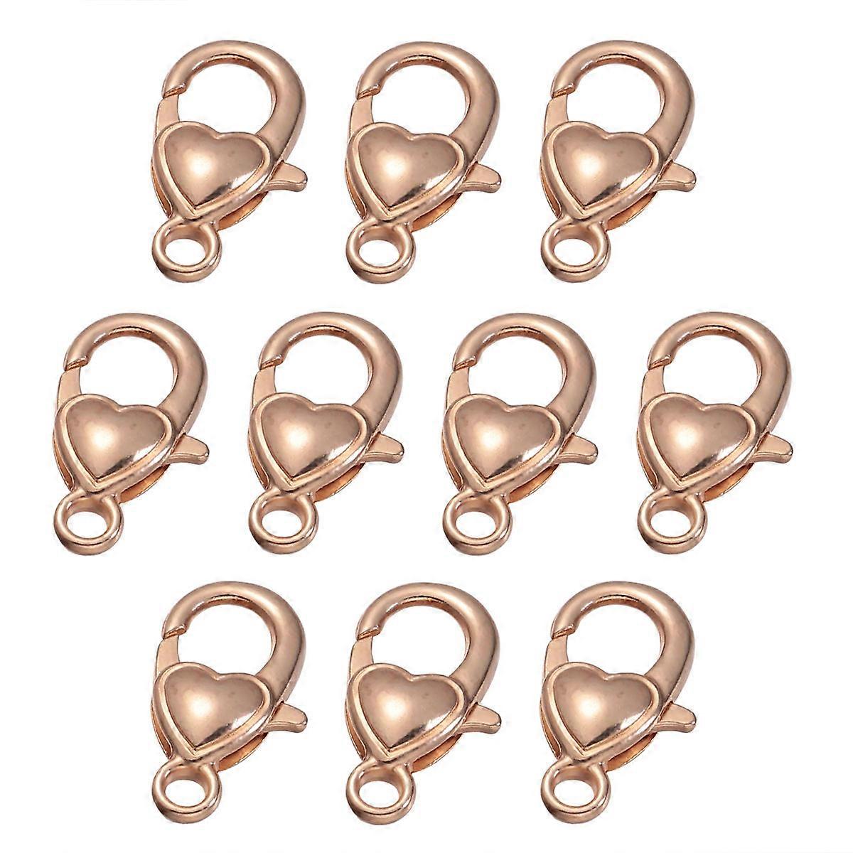 Lobster Clasp Alloy Clasp for Bag Making 10Pcs Golden Color