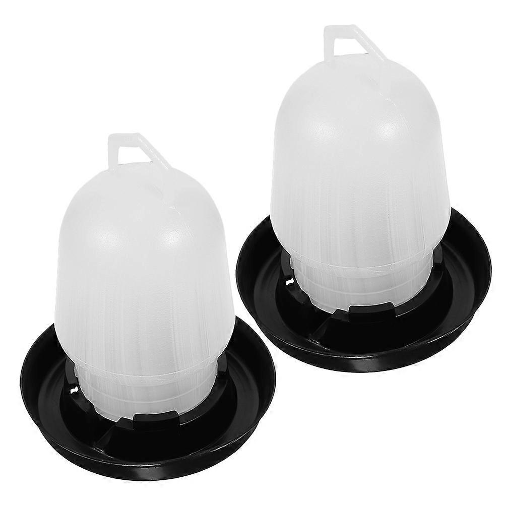 Chicken Water Feeder Automatic Chicken Waterer with 8Pcs for Poultry Use