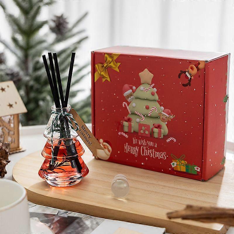 Christmas Flameless Aromatherapy Tree Diffuser Lavender Cedar Scent Bedroom Home Air Freshener