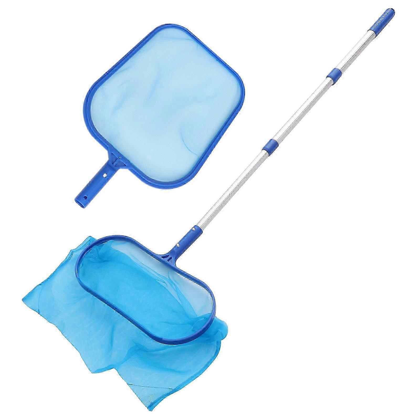 Aluminum Pool Net Cleaning Pool Nets with Handle for Cleaning Pools and Fountains 1Set