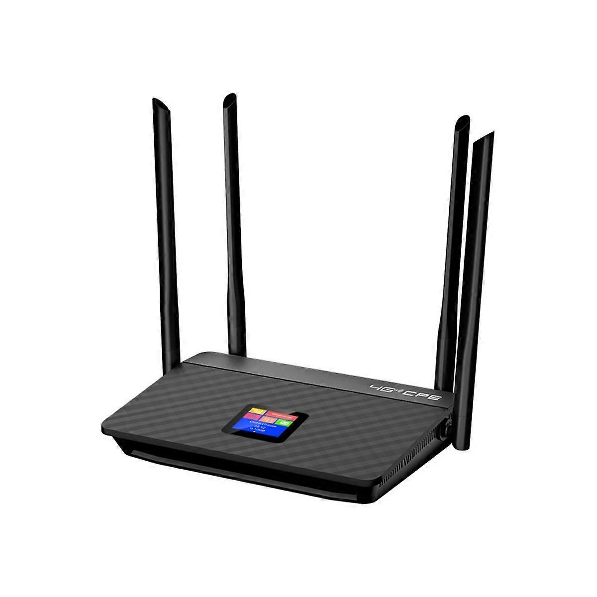 Wireless Modem LTE Network spot SIM Card slot Black EU plug