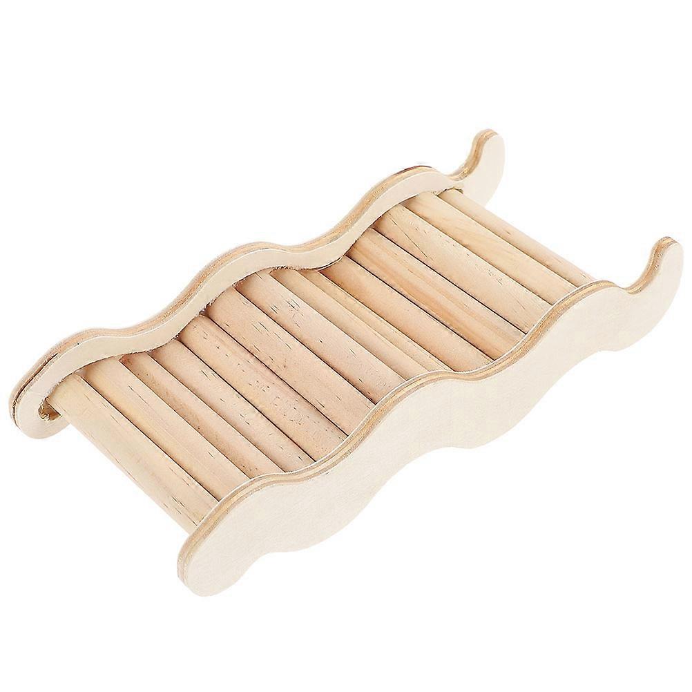 Chinchilla Ladder Toy Wood Rat Ladder for Climbing with Durable Design