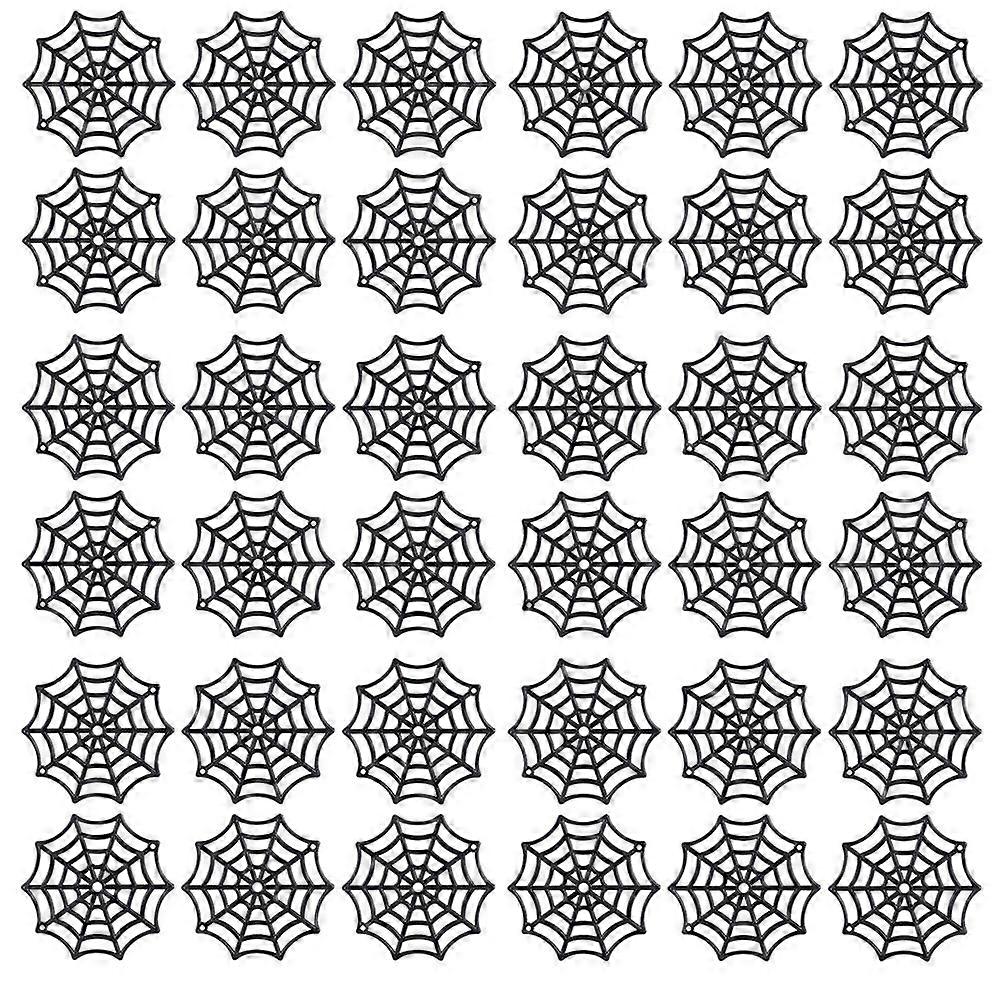 Plastic Spider Web Halloween Cobweb Adornments for Decor 300Pcs