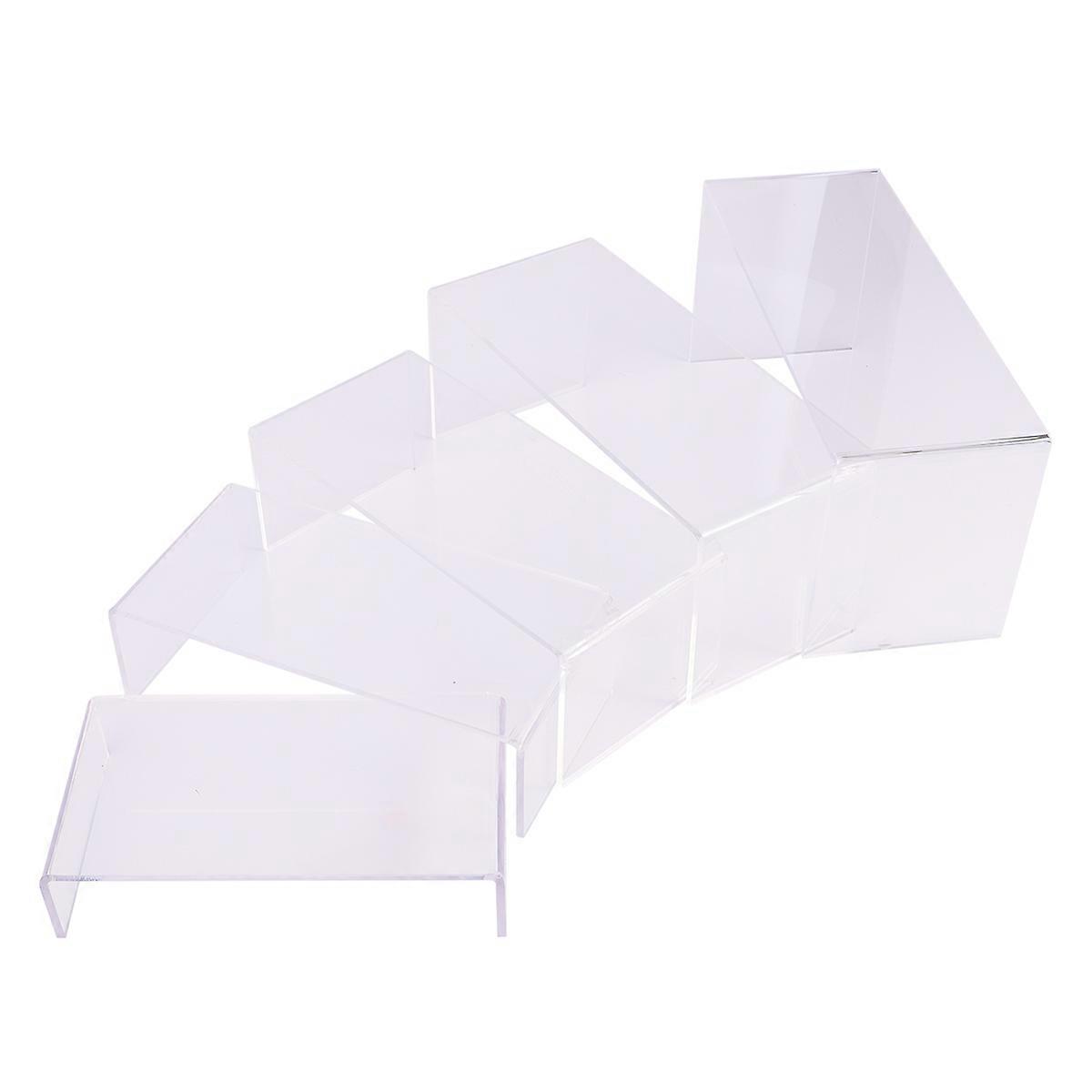 Acrylic Shoe Holder U Shape Display Stand for 10Pcs Shoes Rack
