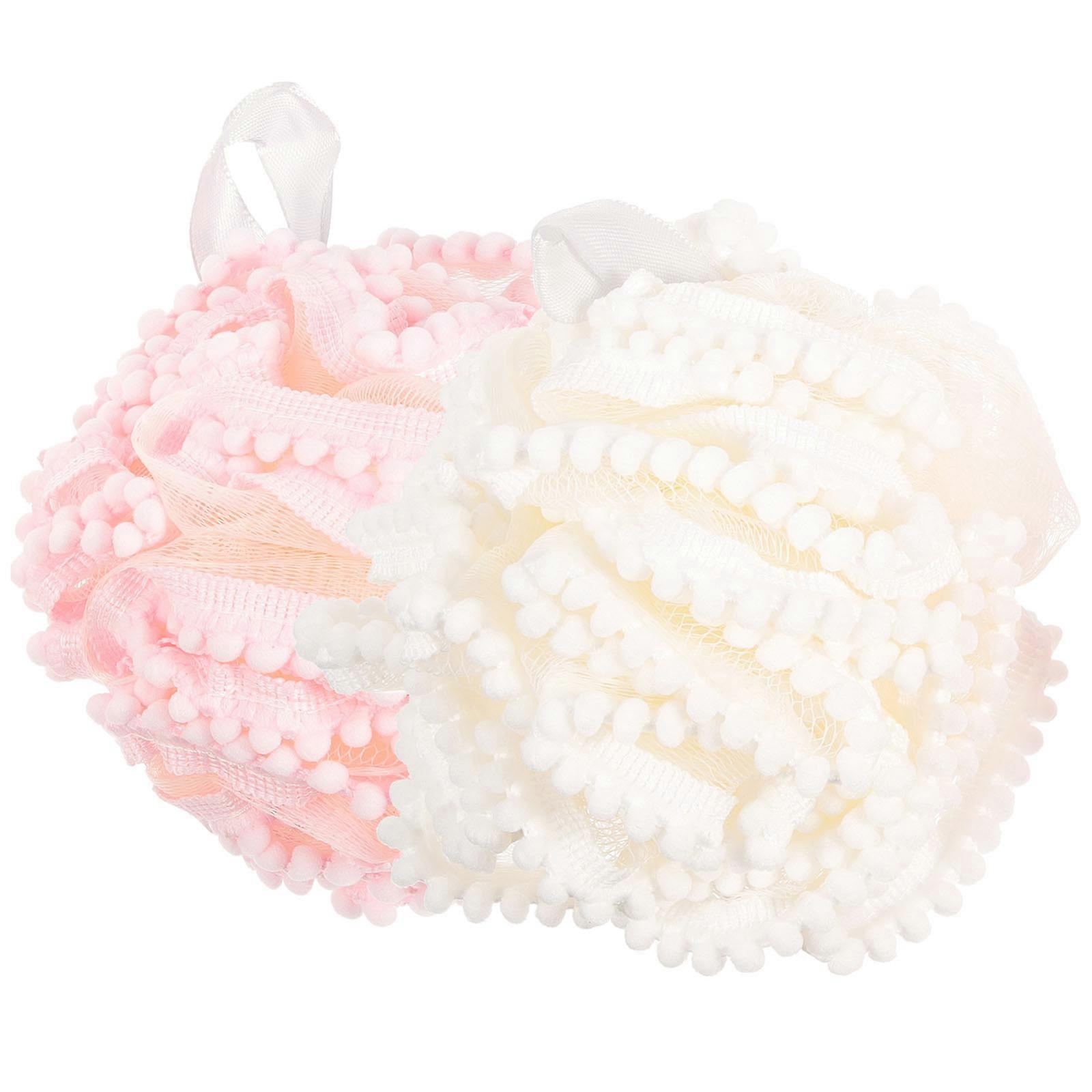 Assorted Ball Shower Scrubber for Body 6Pcs Set