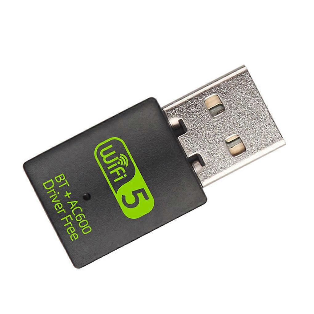 WiFi Adapter Bluetooth-compatible 600Mbps Network Card Mini Desktop Networking Tools Connectivity Multifunctional