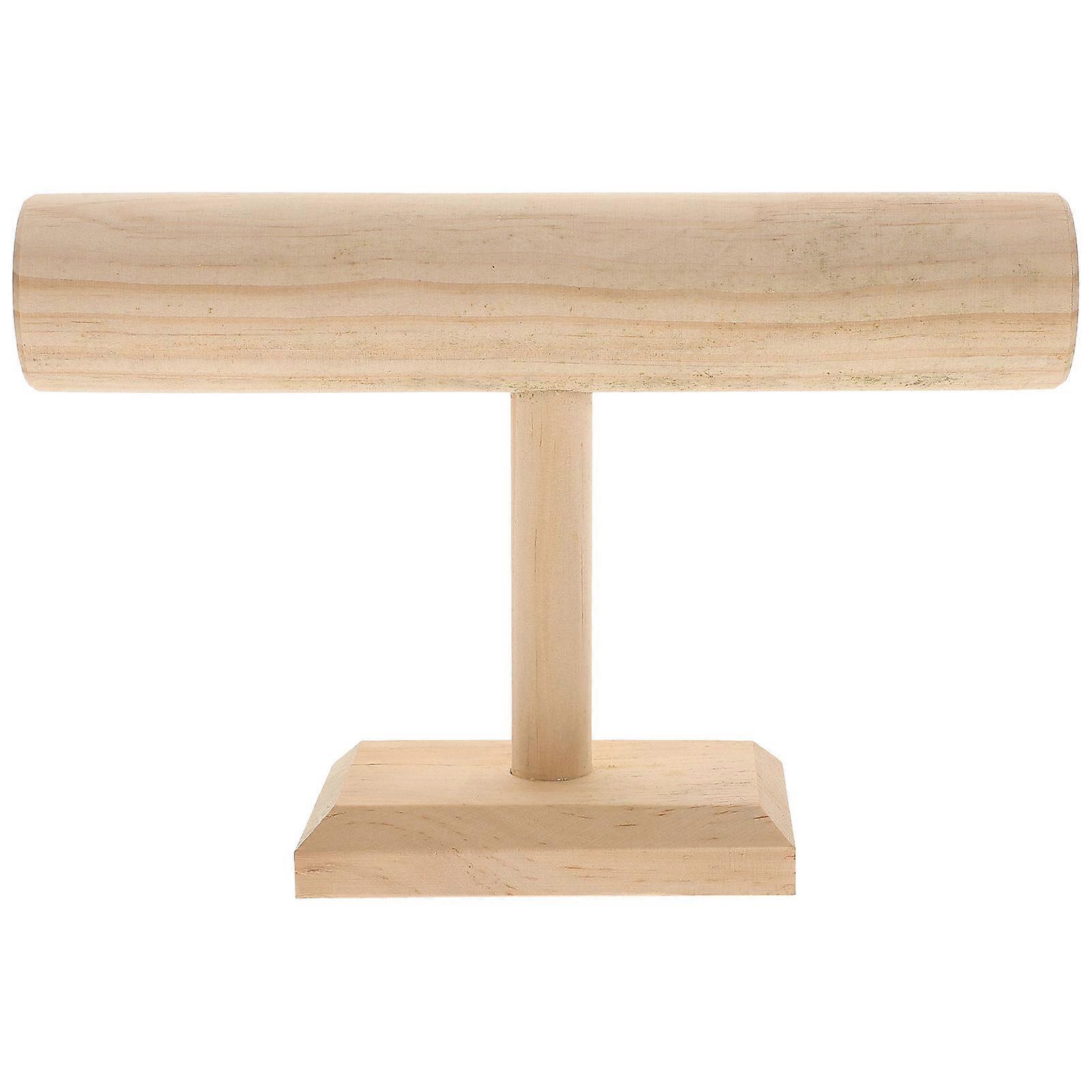 Wooden Bracelet Storage Stand for Display 4Pcs Watch Pendant and Desktop Rack