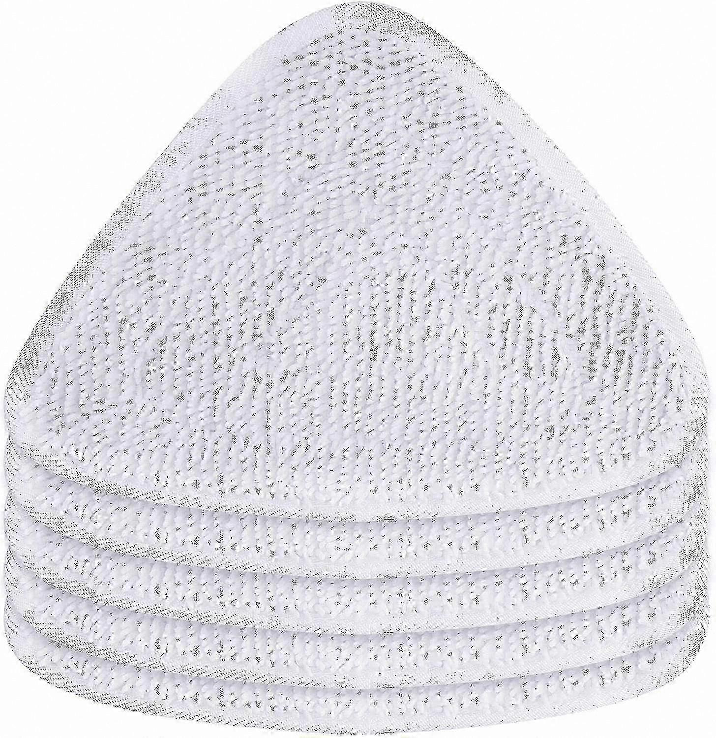 Microfiber Steam Mop Pads, Replacement Cleaning Cloths for Mops, 6-Pack, Universal Fit