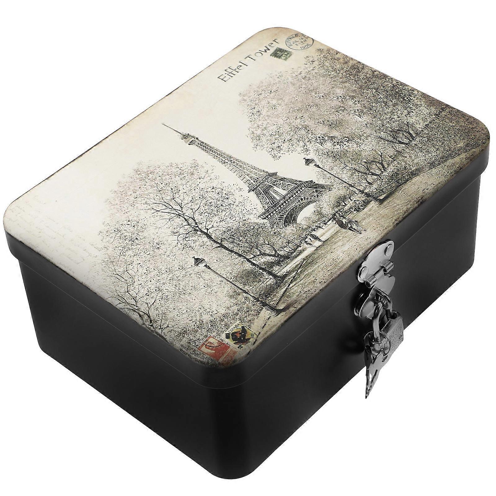 Multi Functional Iron Jewelry Case Offering Elegant Storage Solution For Bracelets Necklaces And Earrings In Classic Style 2Set