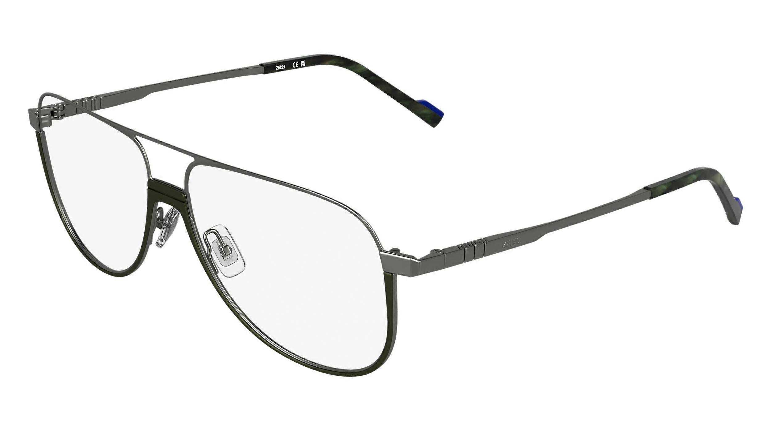 Eyewear Frames ZEISS ZS25167LPMAG-SET 074 SATIN DARK RUTH/MATTE KHAKI 57/14/145 MALE