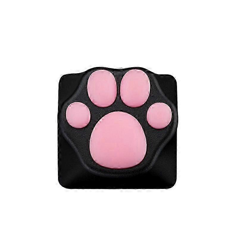 Kitty Paw Artisan Keycaps, Personality Customized ABS Silicone Soft Pads for Cherry MX Mechanical Keyboard