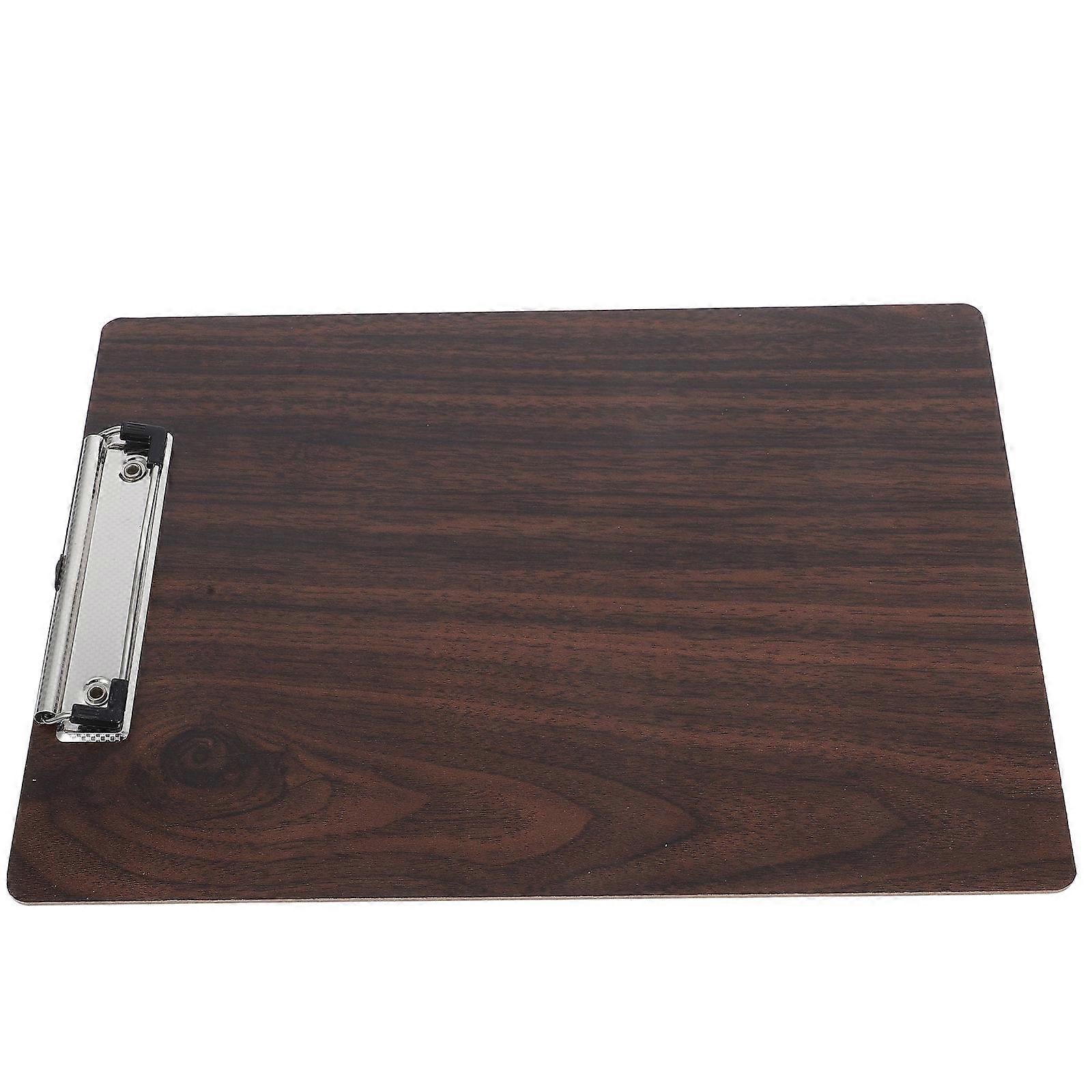 Portable Wood Drawing Boards With Clip For Artists Students 3Pcs Coffee Color 31.50X22.50X0.25CM Ideal For Sketching