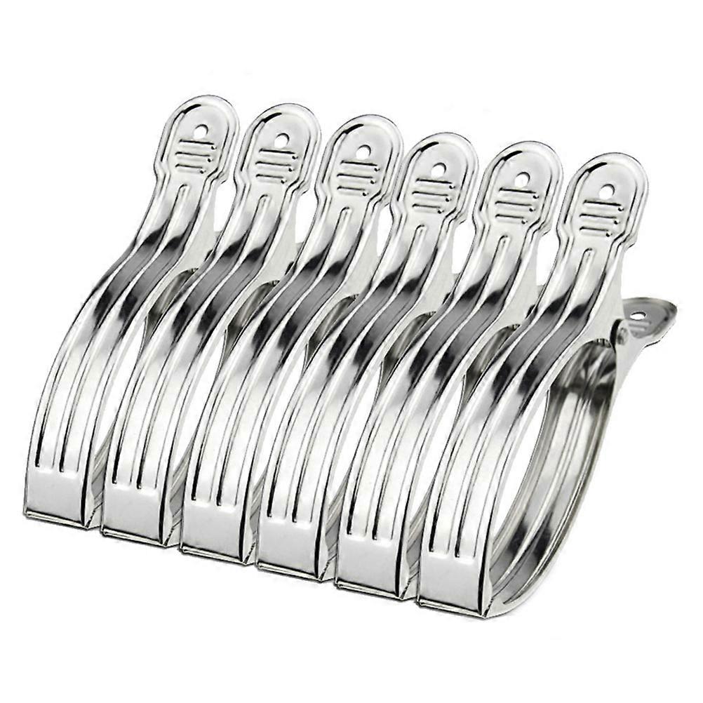 High Flexibility Metal Quilt Clips 36 Pcs For Outdoor Drying And Laundry Activities With Rectangular Shape In Silver Color