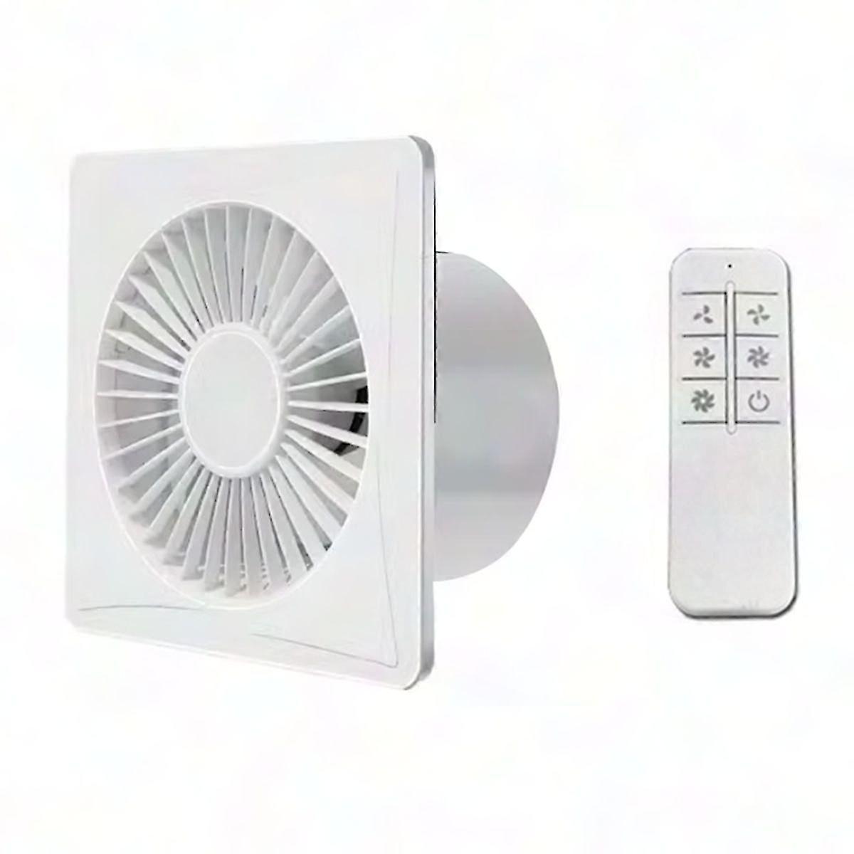 6-Inch Variable Speed Bathroom Exhaust Fan with Remote Control
