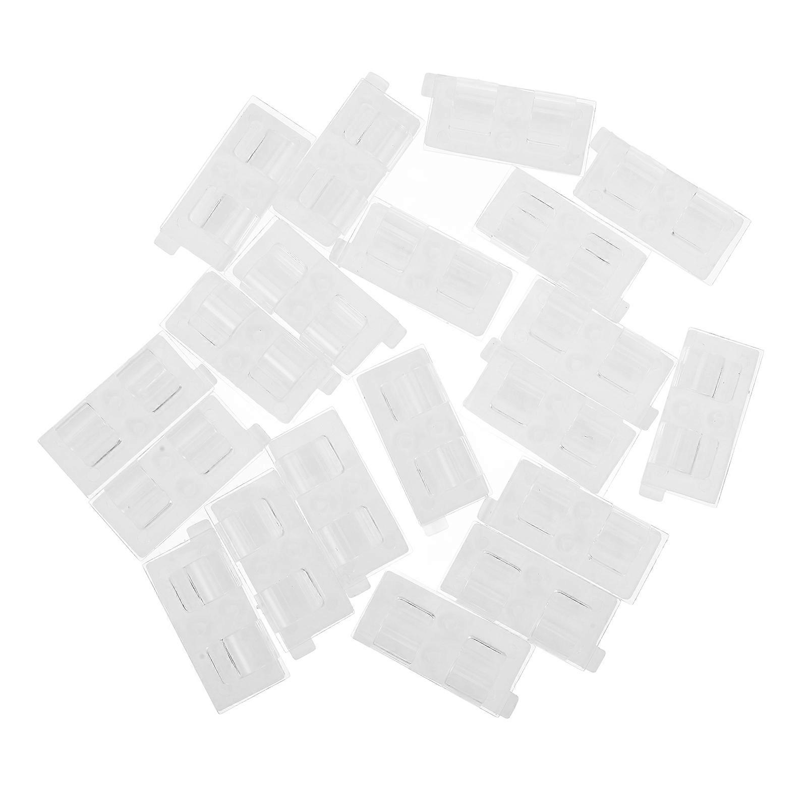 60Pcs Cable Clips for Outdoor String Lights Heavy Duty Hooks Clear