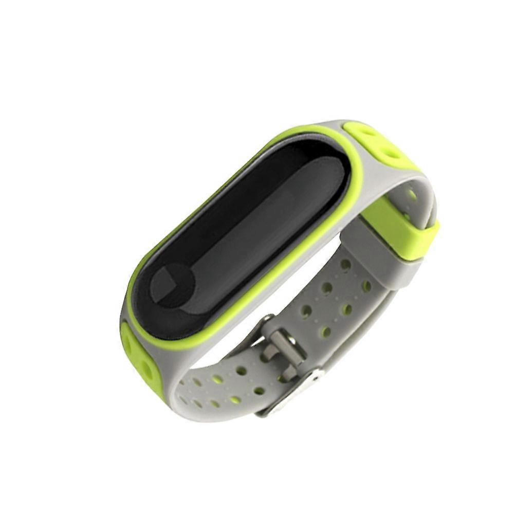 Silicone Watch Band for Smartwatch Use 1Pcs Double Color Sports Wristband