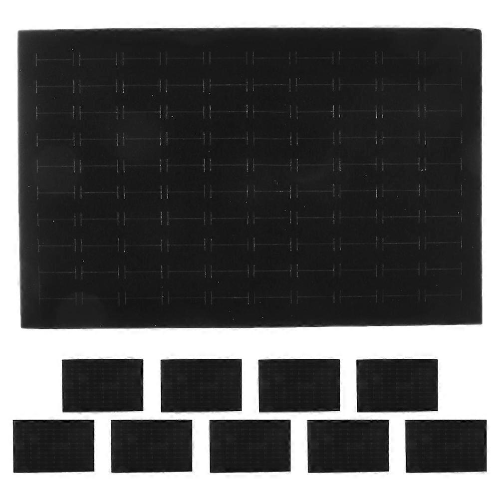 Stackable Sponge Jewelry Insert Pads for Organized Storage 10Pcs