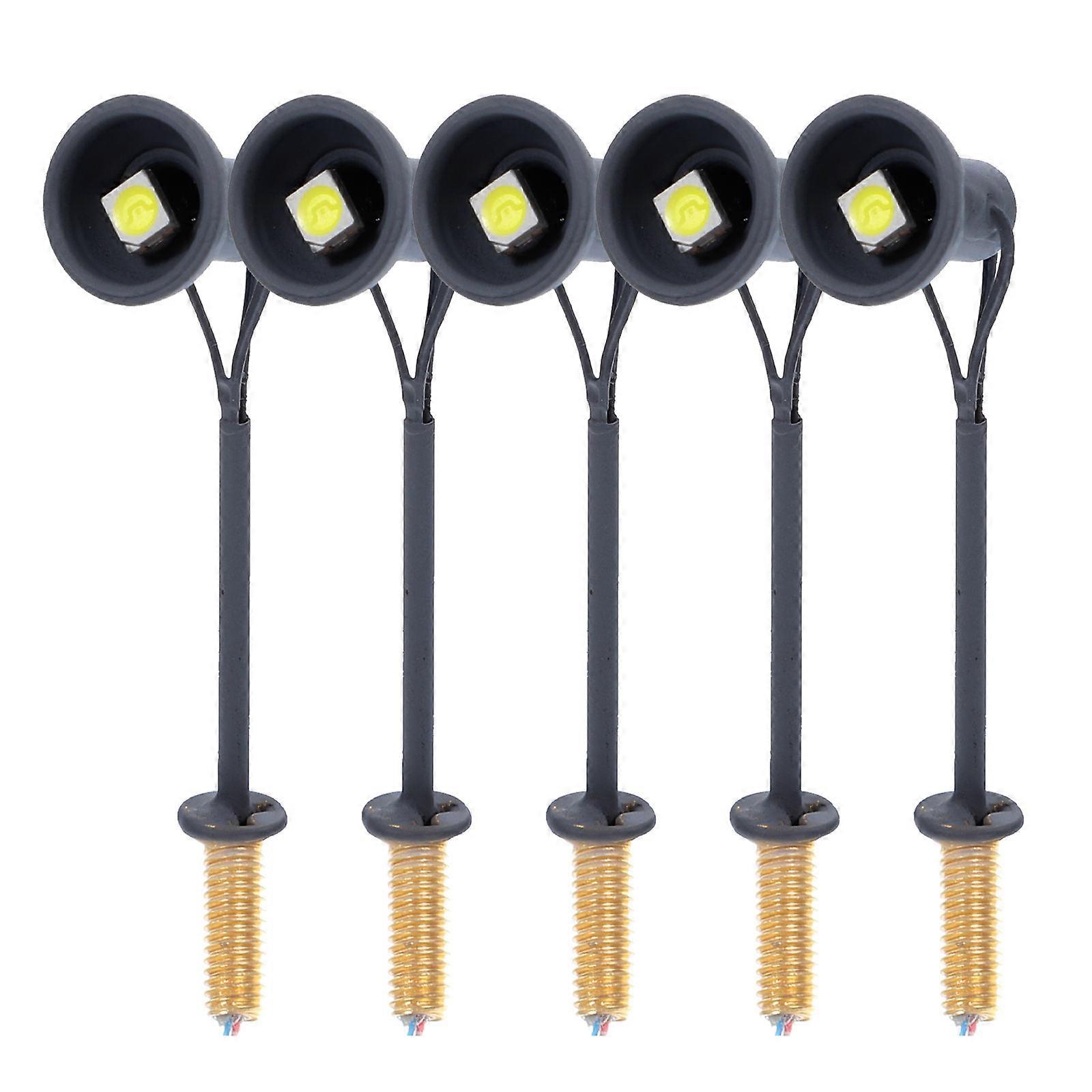 Miniature Spotlight Model Sand Table Building Lights for 20Pcs Decoration