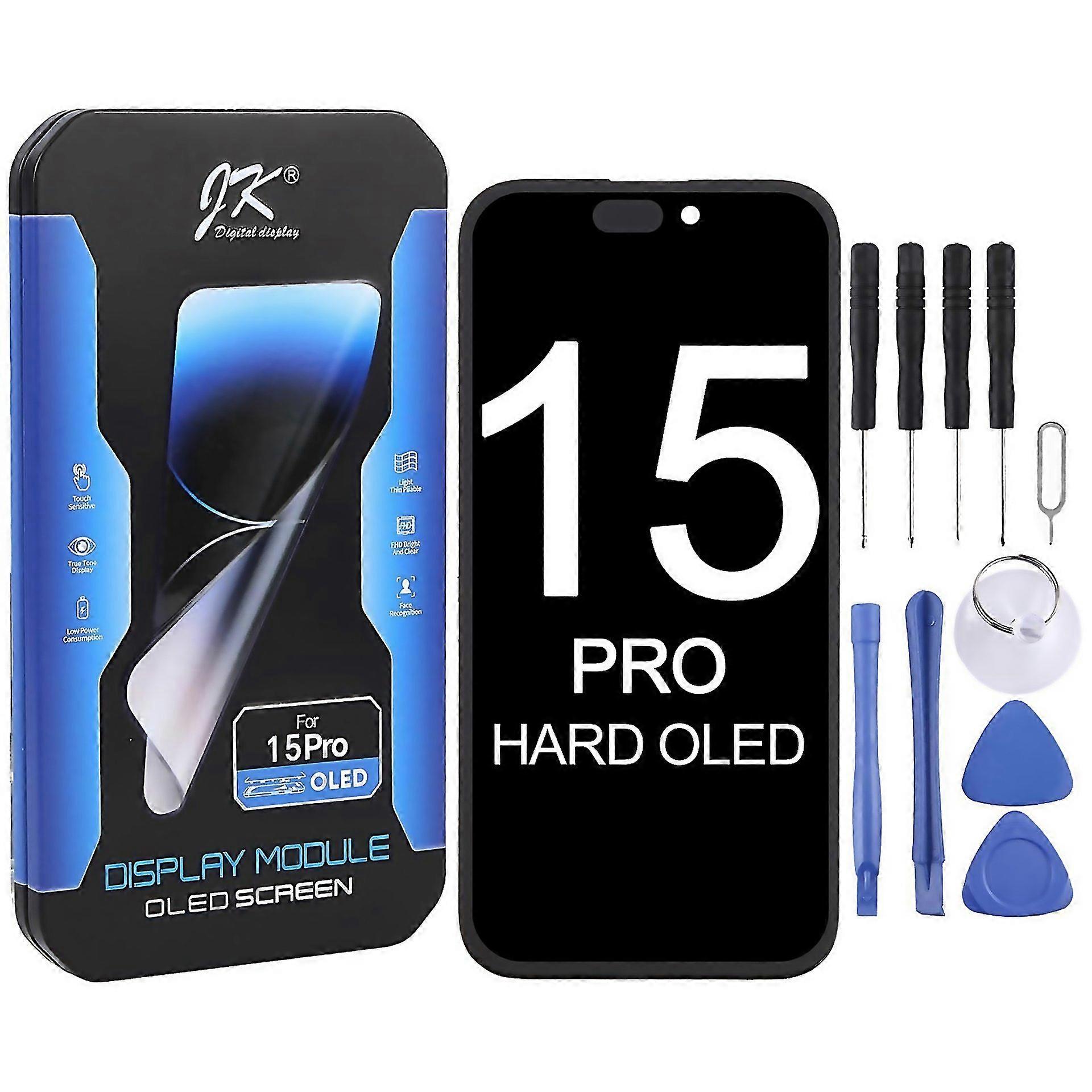 For Jk Hard Oled Screen For Iphone 15