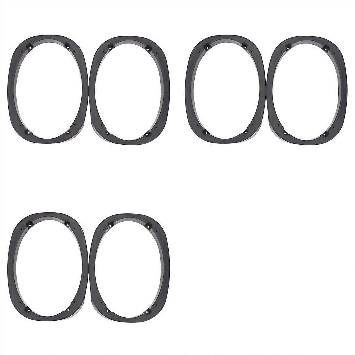 6x Universal Car Stereo Speaker Spacer Adapter Mount