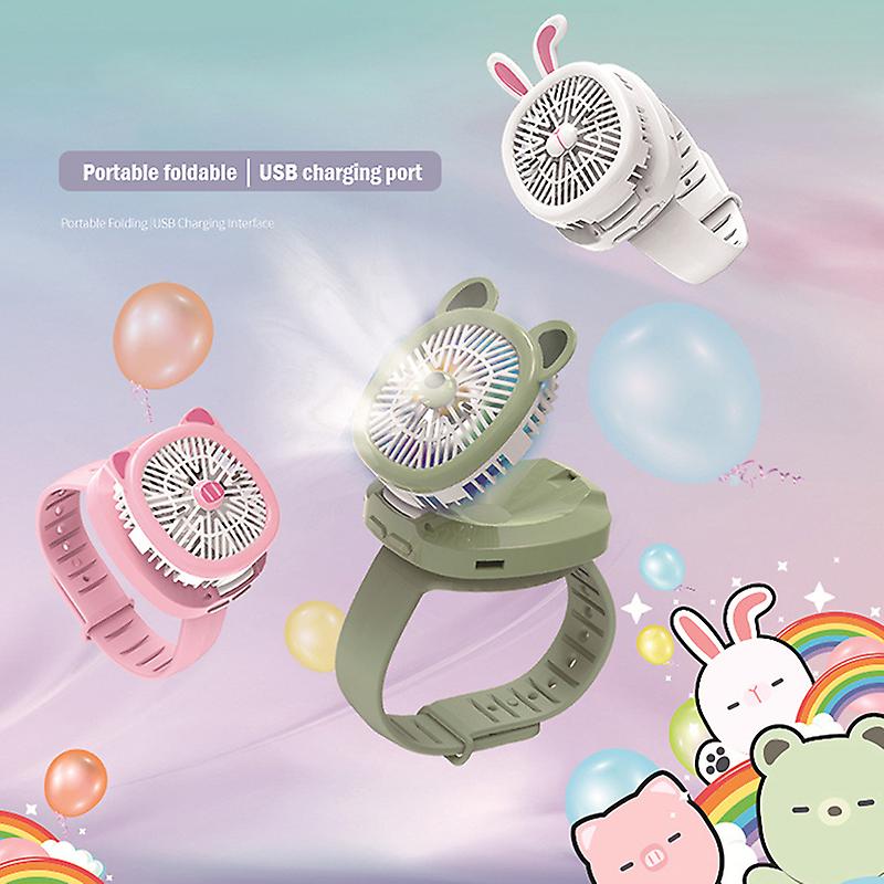 2022 מיני Usb מאוורר נייד שקט שעון קטן שקט להשתיק אוהדי ספורט עבור בחוץ