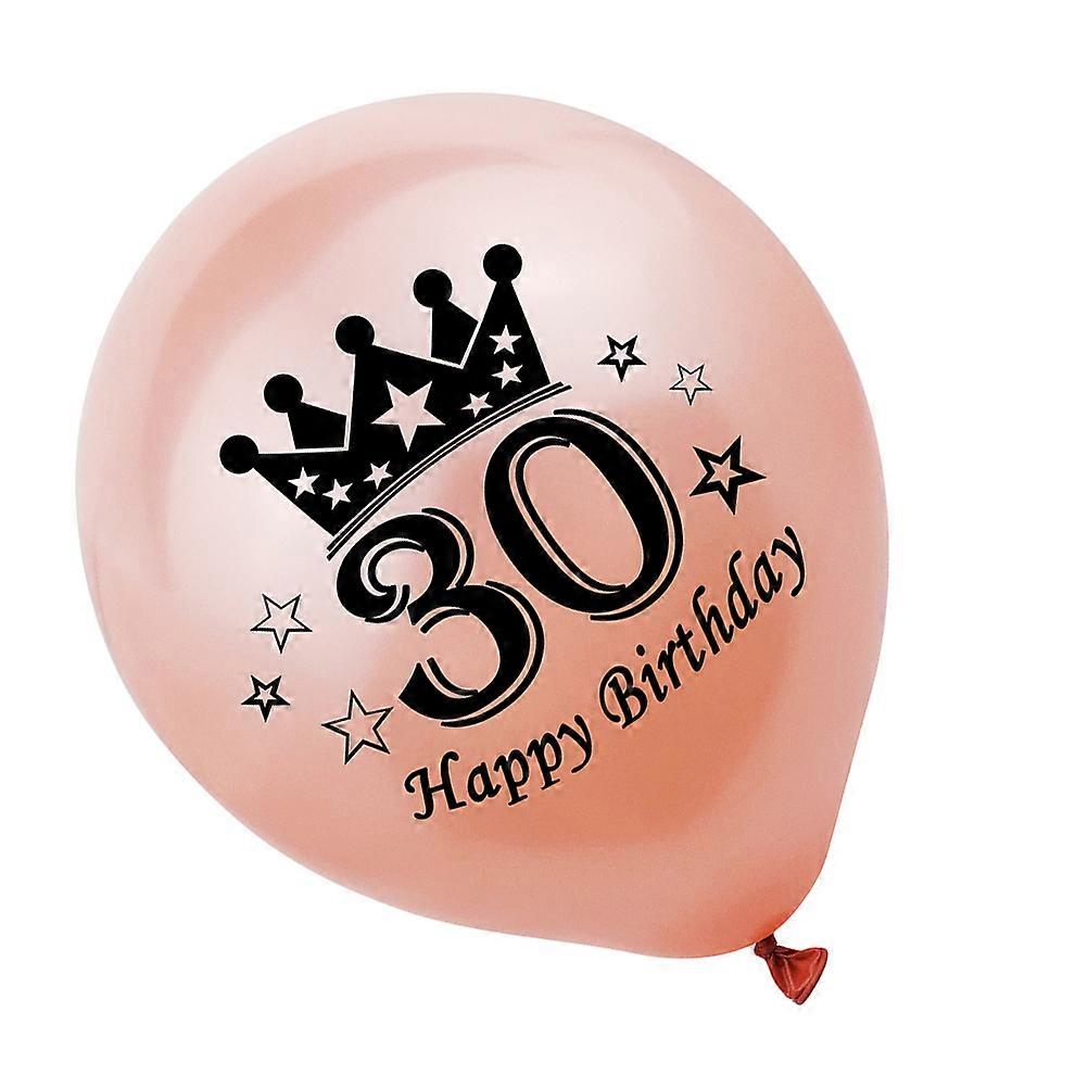 Party Latex Balloons Birthday Balloon with Sequins Design 20Pcs Set