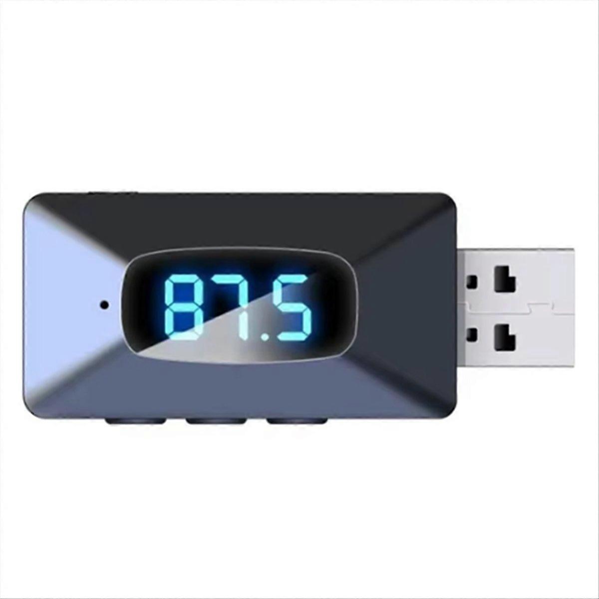 Car Bluetooth 5.4 T65 Mini USB Transmitter Receiver