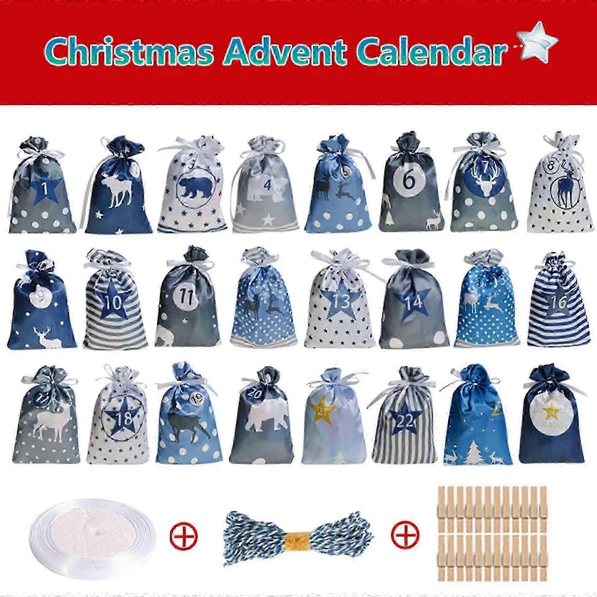 Advent Calendar for Filling, 24 Advent Calendars 26s