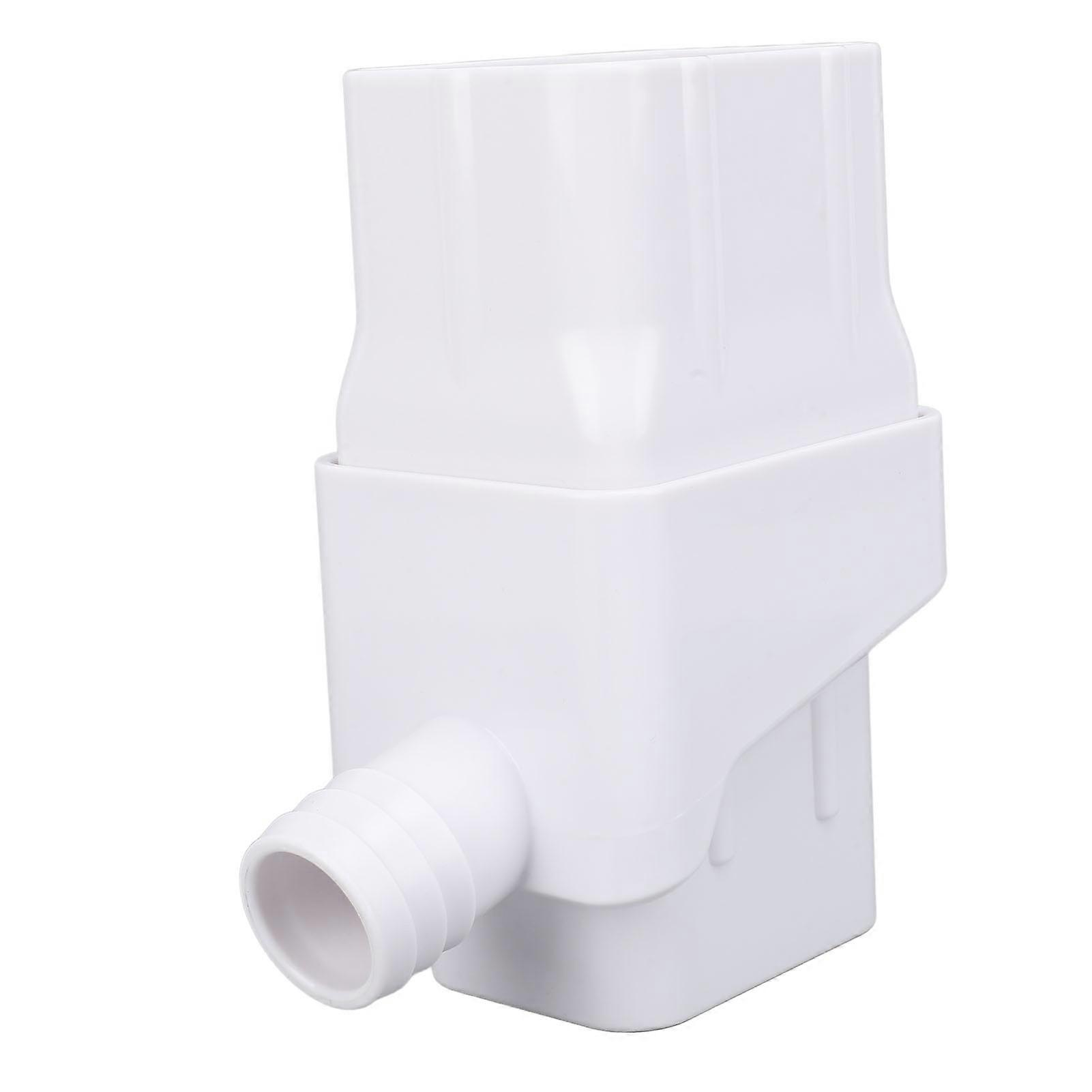 Rainwater Collection System White ABS Diverter Kit 388g Easy Install