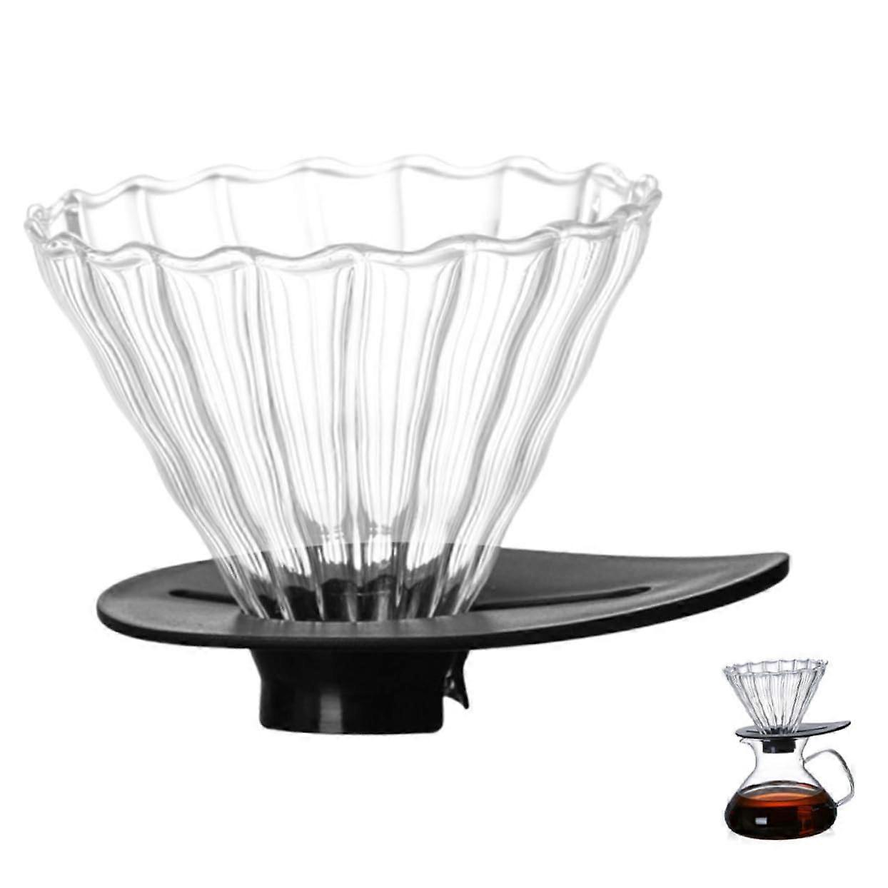 Portable Small Coffee Funnel Dripper One Cup Cone Filter For Daily Use Household Coffee Brewing