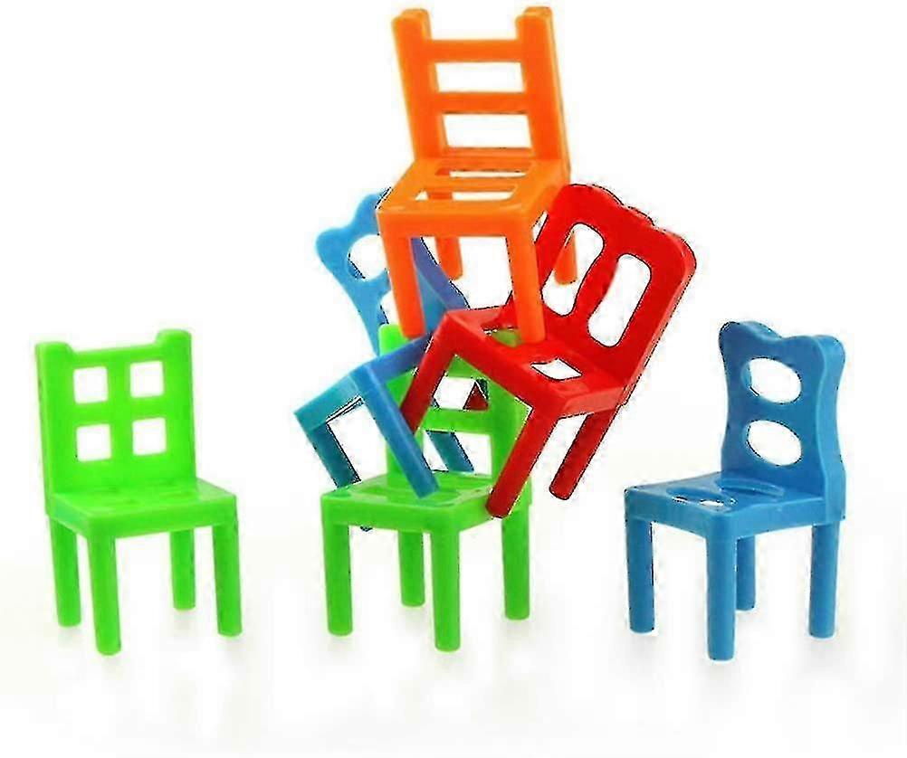 25-26 Chairs Stacking Game Game Of Skill For The Whole Family Stacking Chair Game Baby