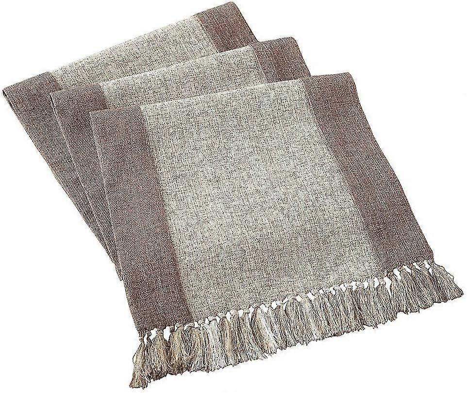 New ModelsRustic Table Runner For Living Room Washable Table Runner Long 15 X 71 Inch Beige