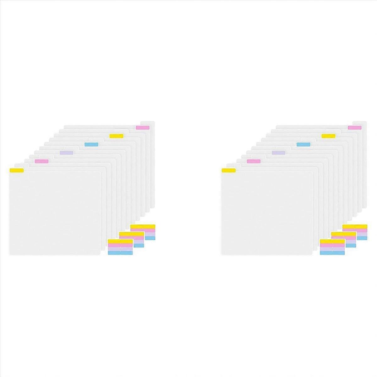 12-Piece 31 X 32cm Paper Storage Organizer Sexy Index Tags