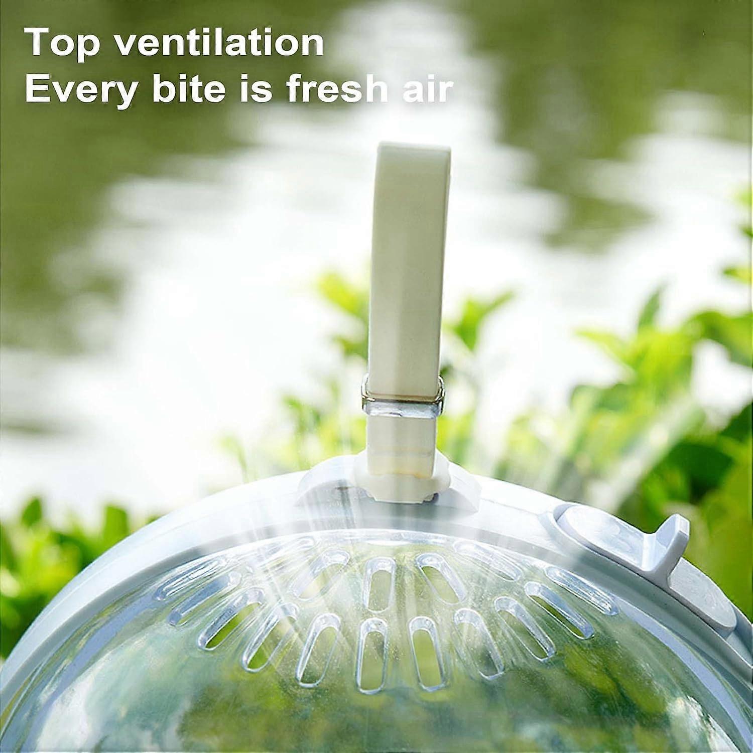 Hamster Travel Cage Small Size With Adjustable Shoulder Strap For Hamsters Portable For Camping Garden