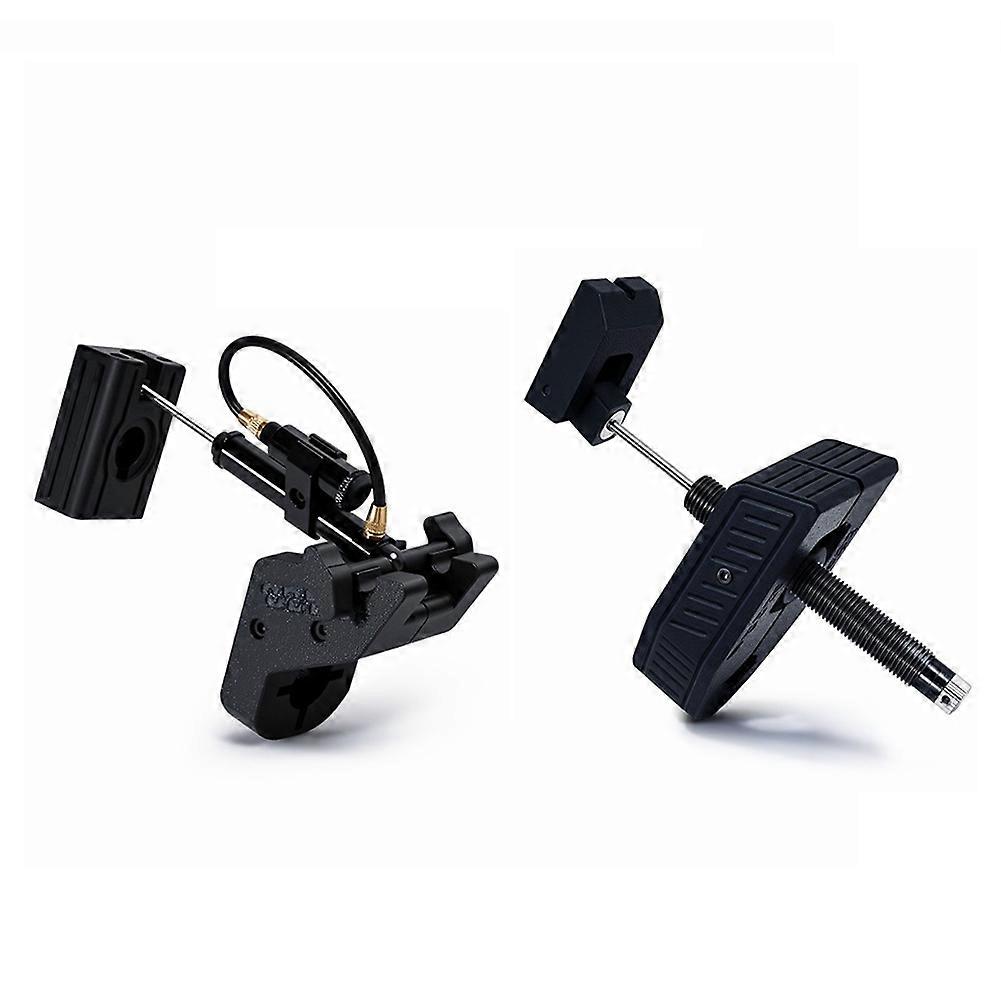 För Thrustmaster T598 Pedal Simulerad Racing Modifiering Pedal Broms Gasspjäll Justerbar Hydraulisk Dämpning MOD Kit