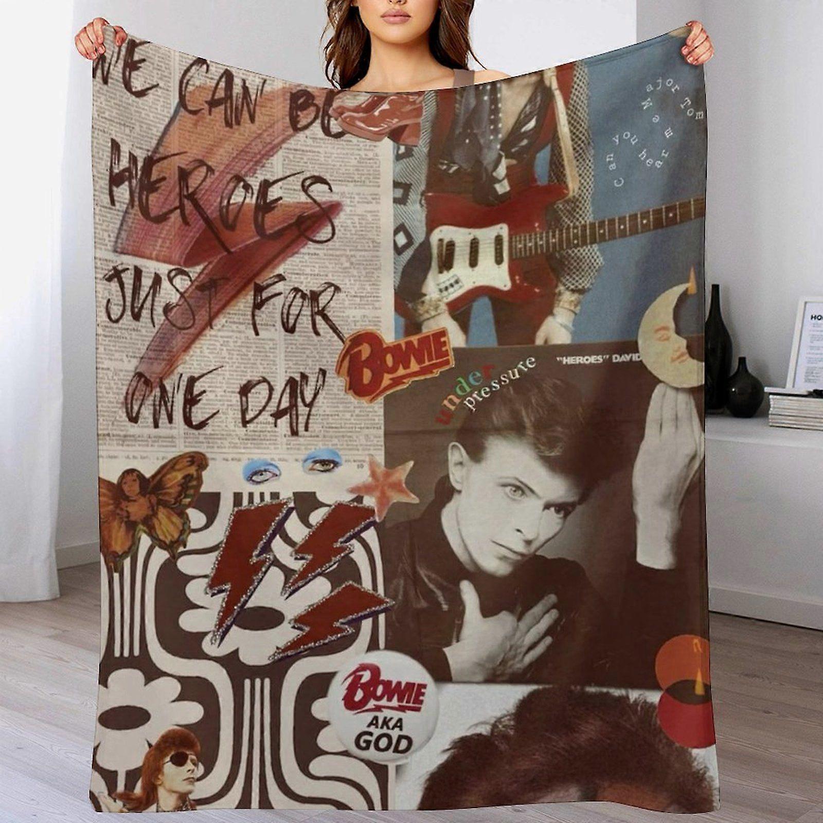 David bowie sandfrei kevyt ja hengittävä peitto ulkoiluun ja matkustamiseen, kaikkina vuodenaikoina, ei karvanlähtöä, nopeasti kuivuva sametti