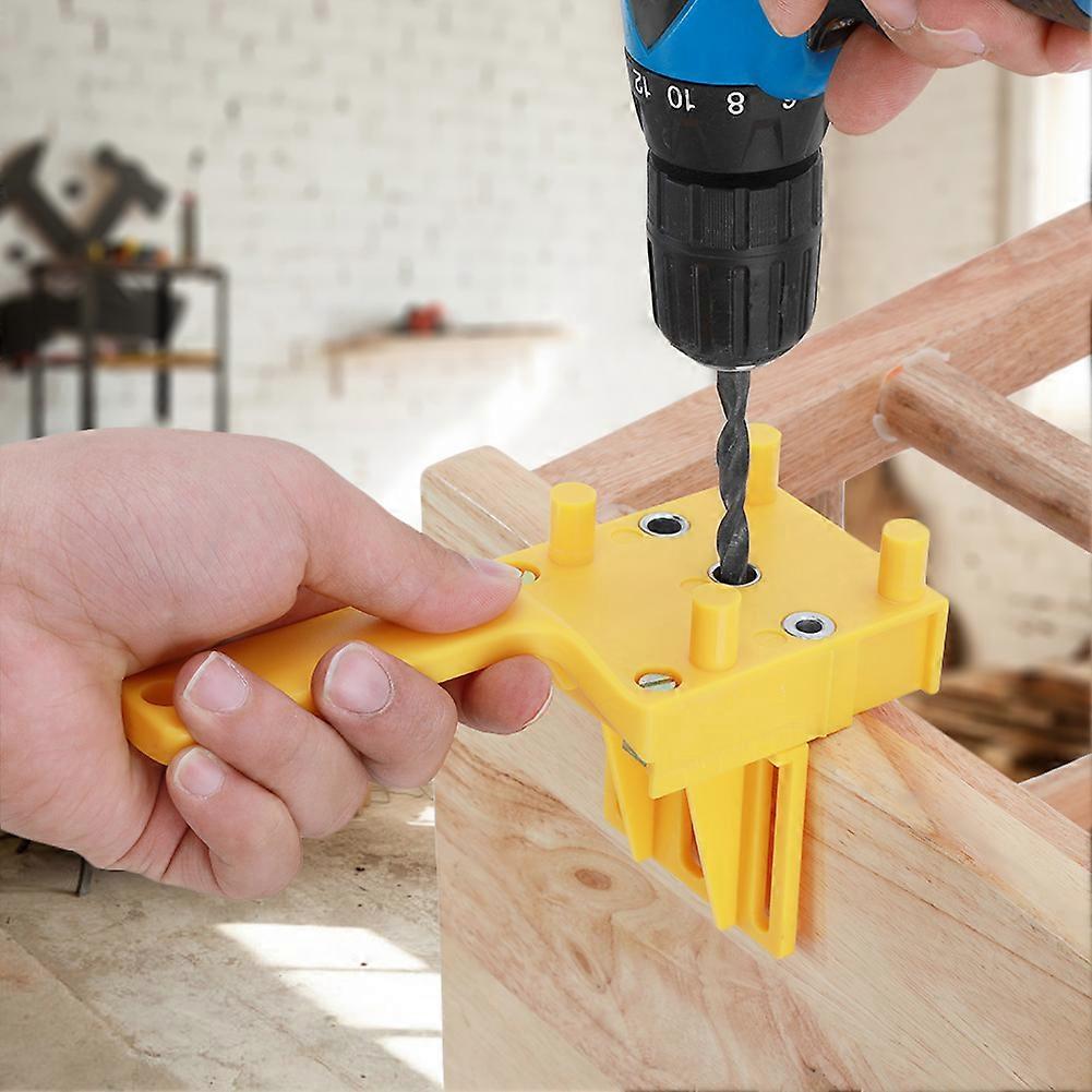 Woodworking Dowelling Jig Drill Bits Handheld Drill Guide Hole Saw Tools