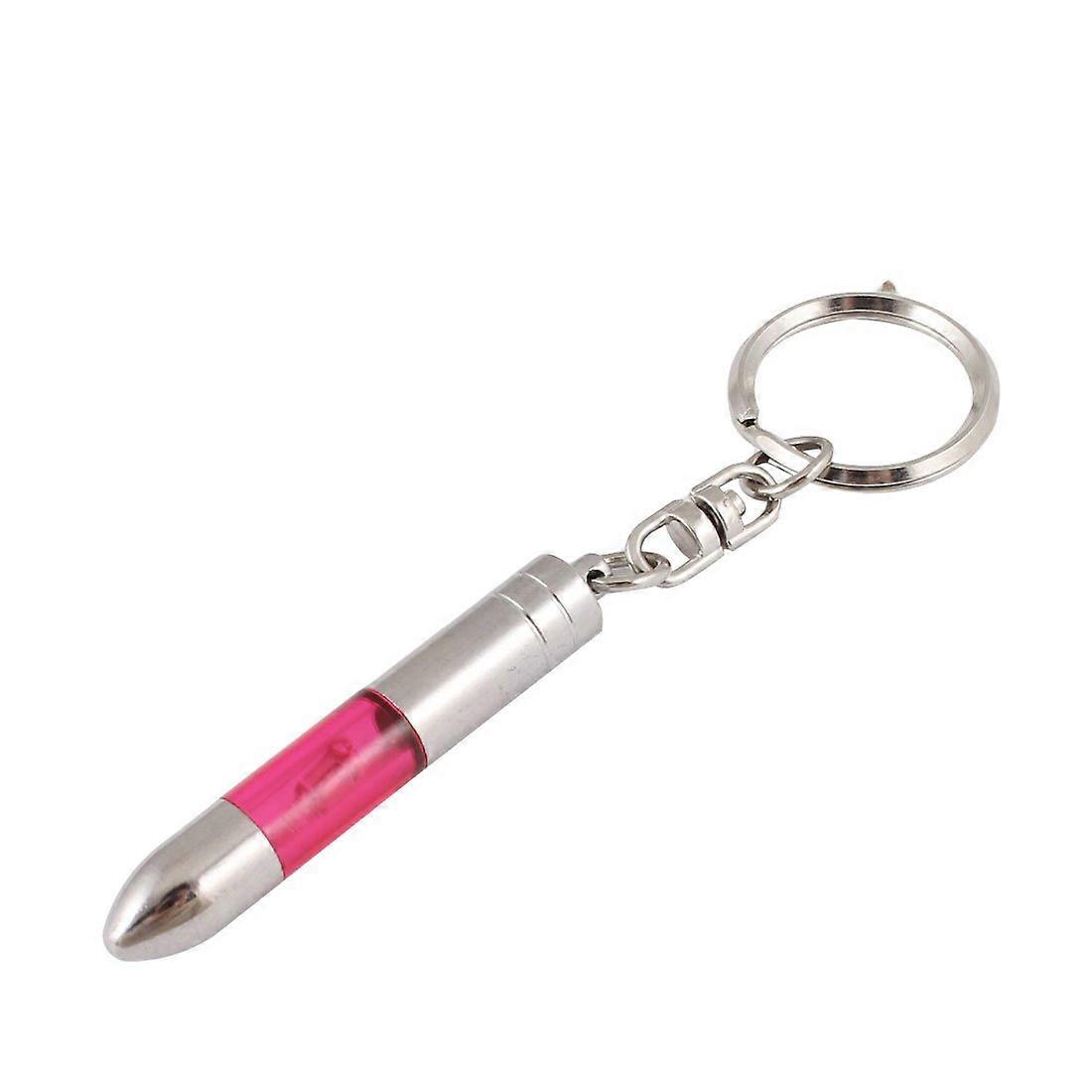 Static Discharge Keychain Silver Tone ESD Safe Tool For Electronics Discharge Remover