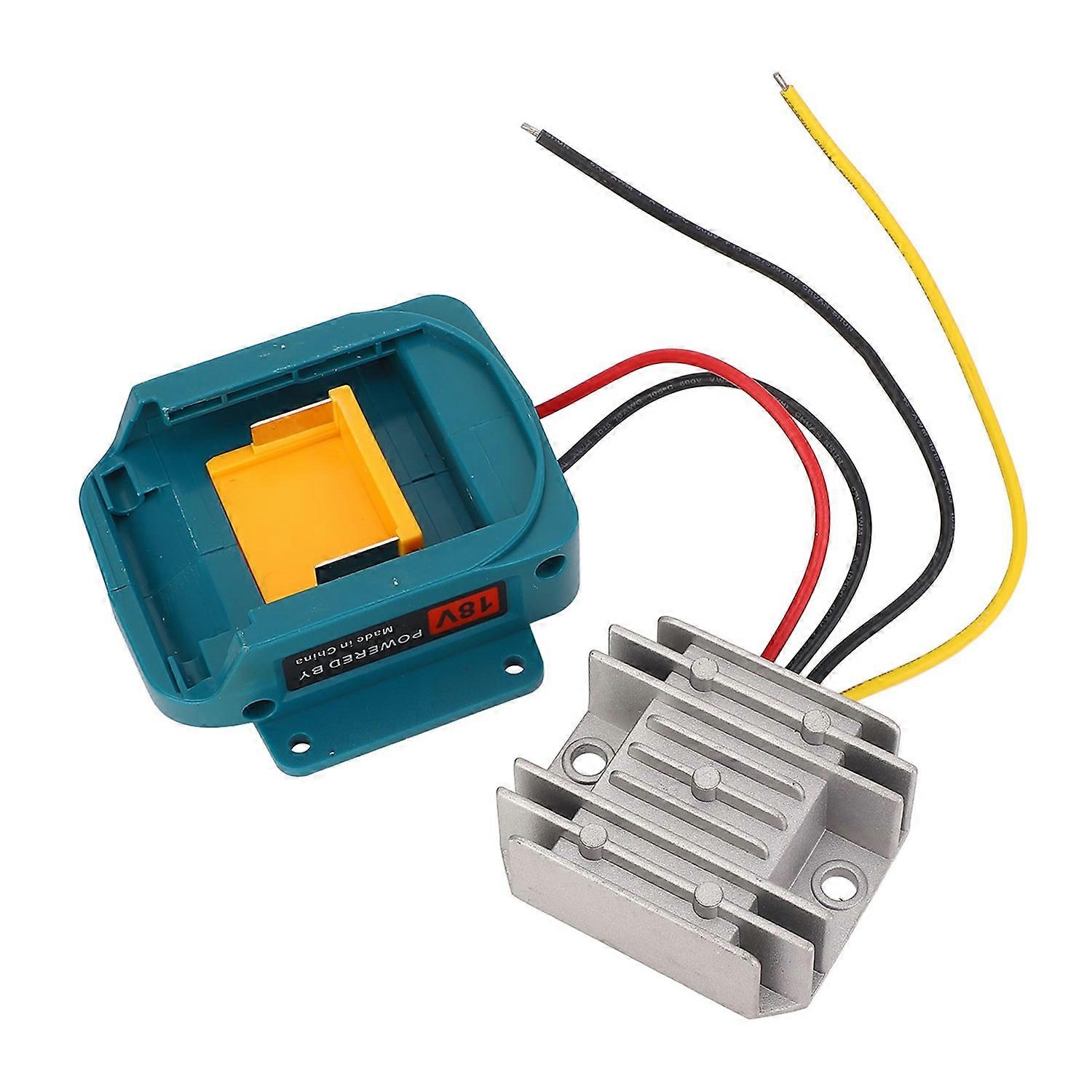 DC Voltage Regulator 18V to 12V 10A 120W Reducer Converter Battery Adapter for BL1850B BL1860B BL183