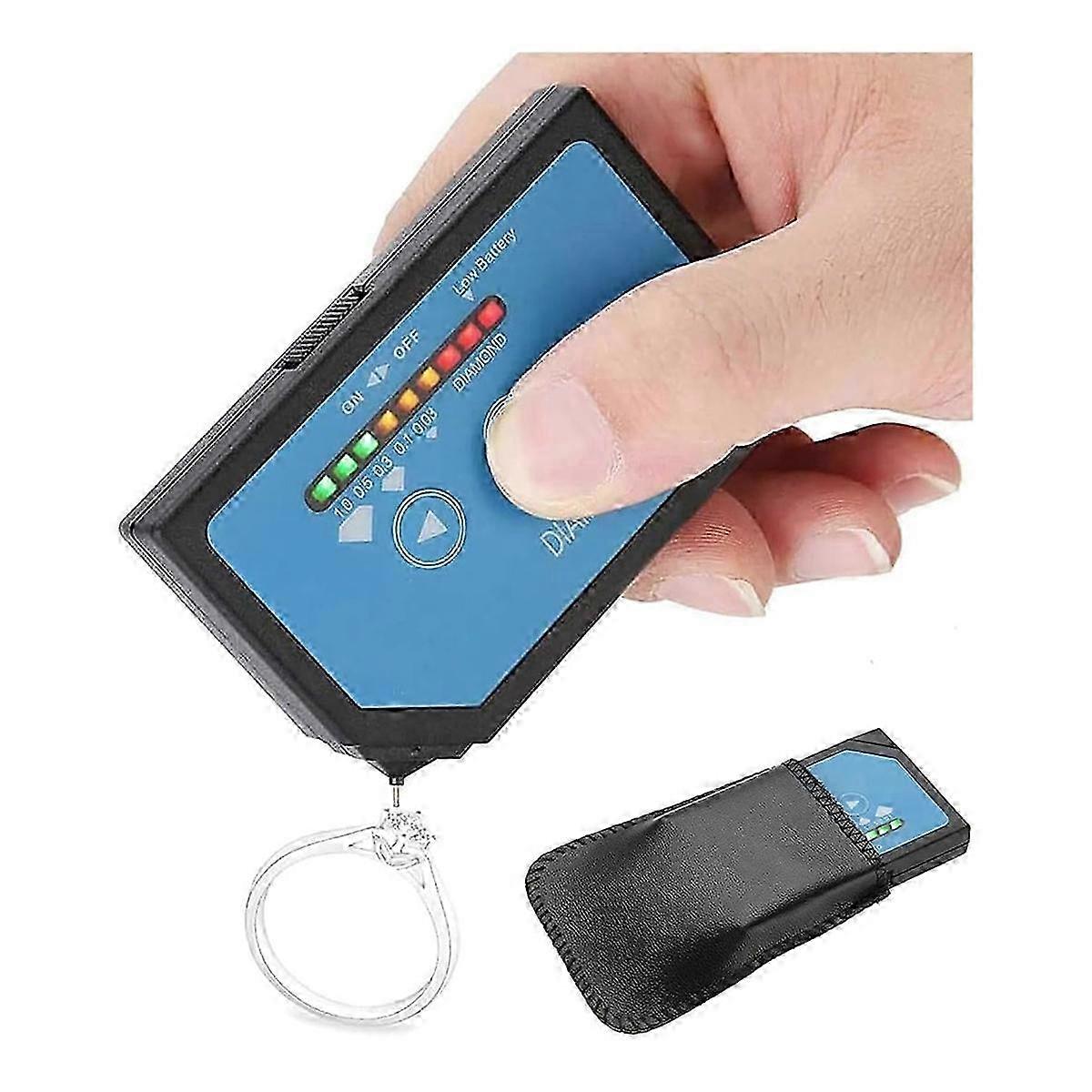 Portable Gem Tester, Gemstone Tester with LED Indicator Light & Touch Screen, Accurate Test and to SZRH