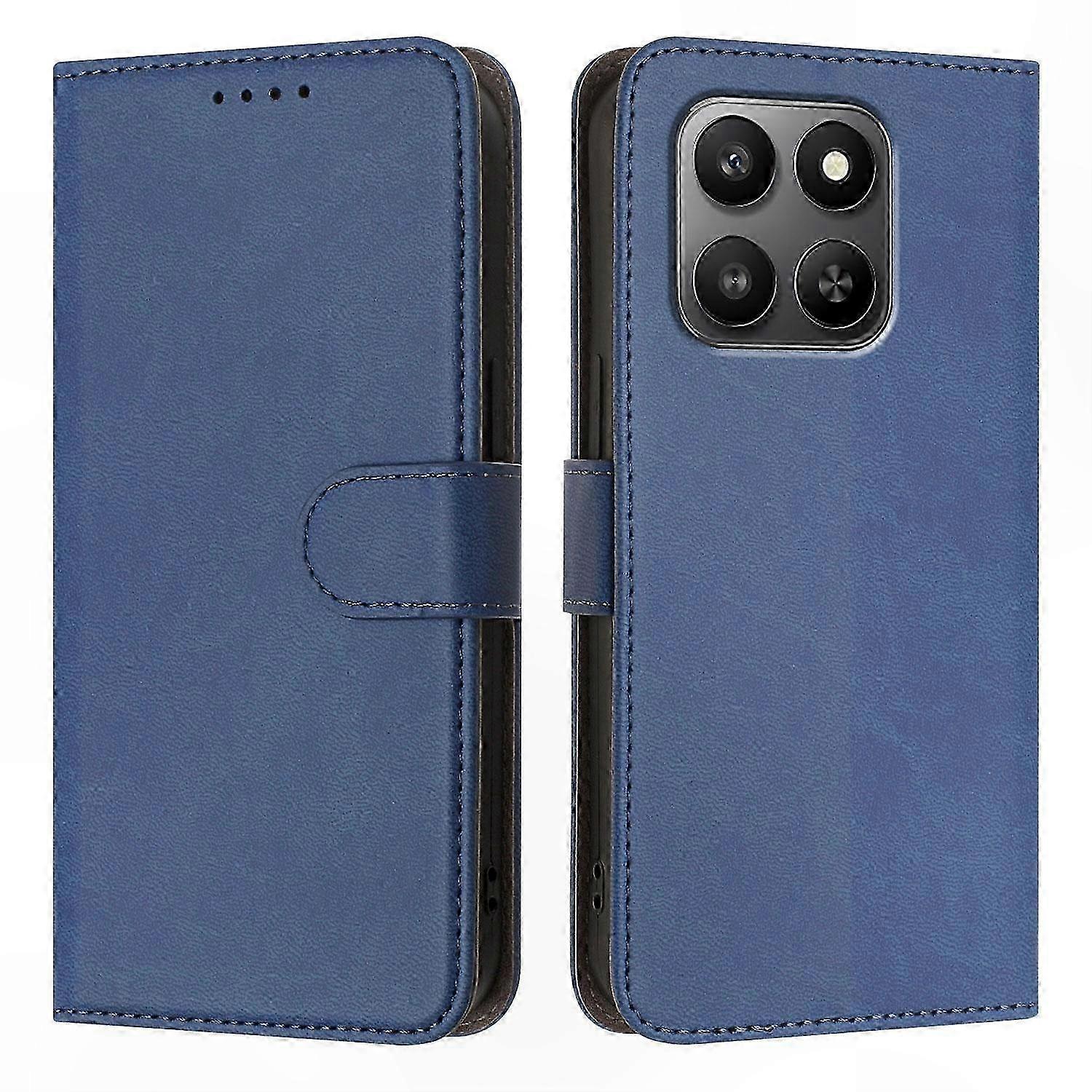 Smart Leather Case with Wallet for Honor 400 Phone Cover Solid Color Protective Shell
