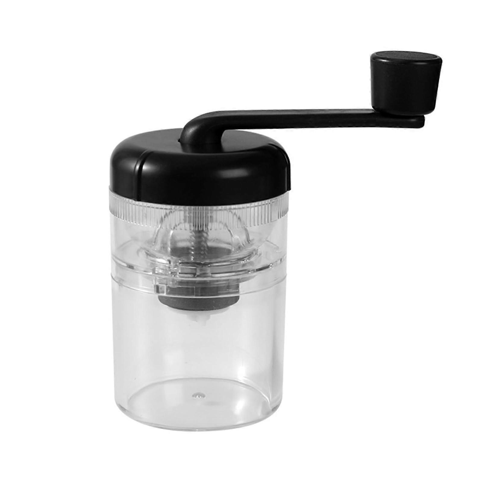 Manual Coffee Grinder with Adjustable Coarseness, Portable Hand Crank Espresso Maker, Ceramic Burr