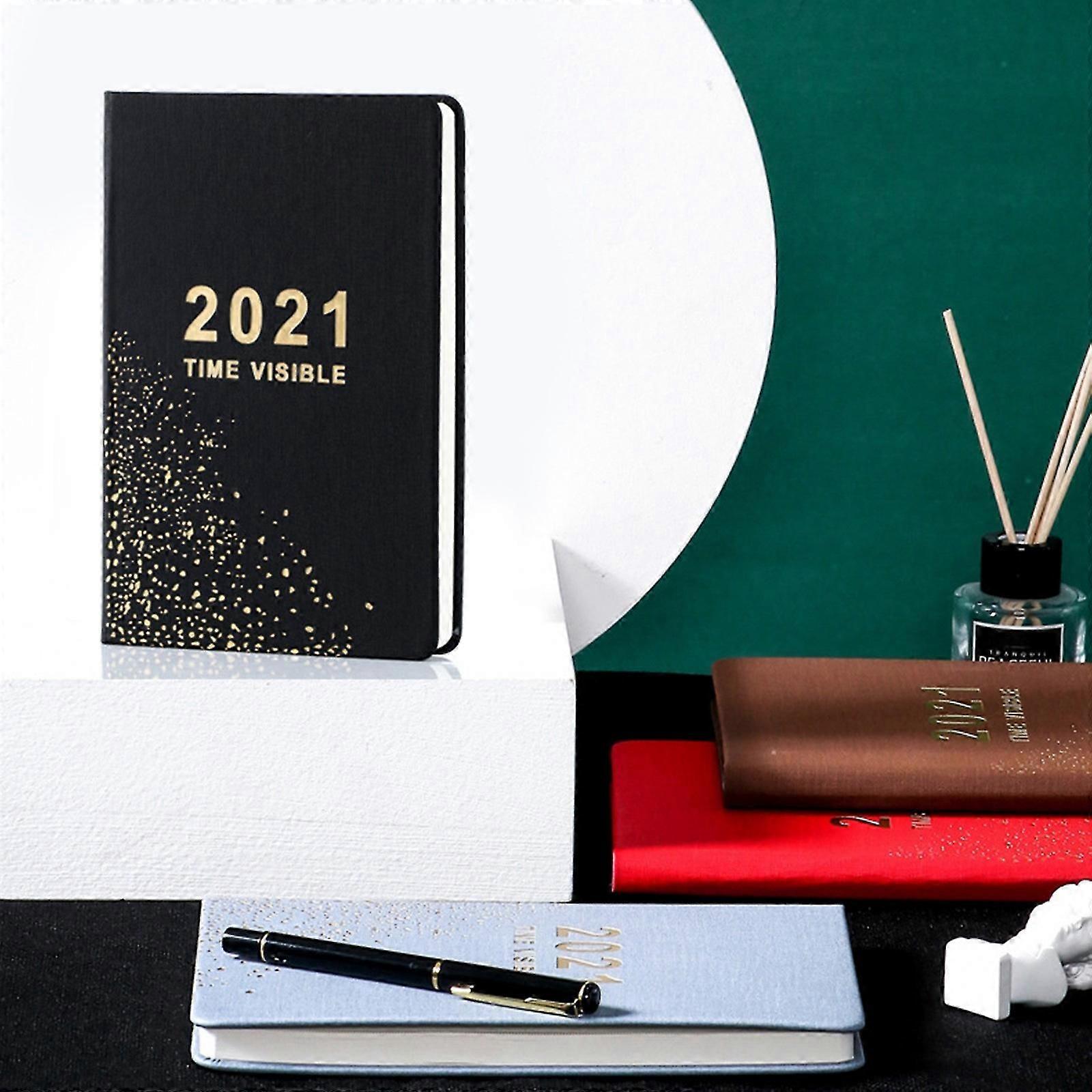 2021 Schedule Notepad Inside Page A5 Efficiency Manual Planning Notebooks